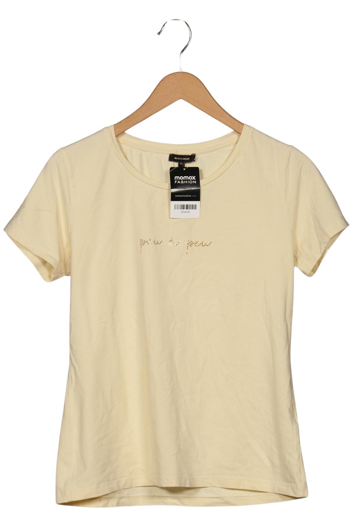 

More & More Damen T-Shirt, cremeweiß, Gr. 40