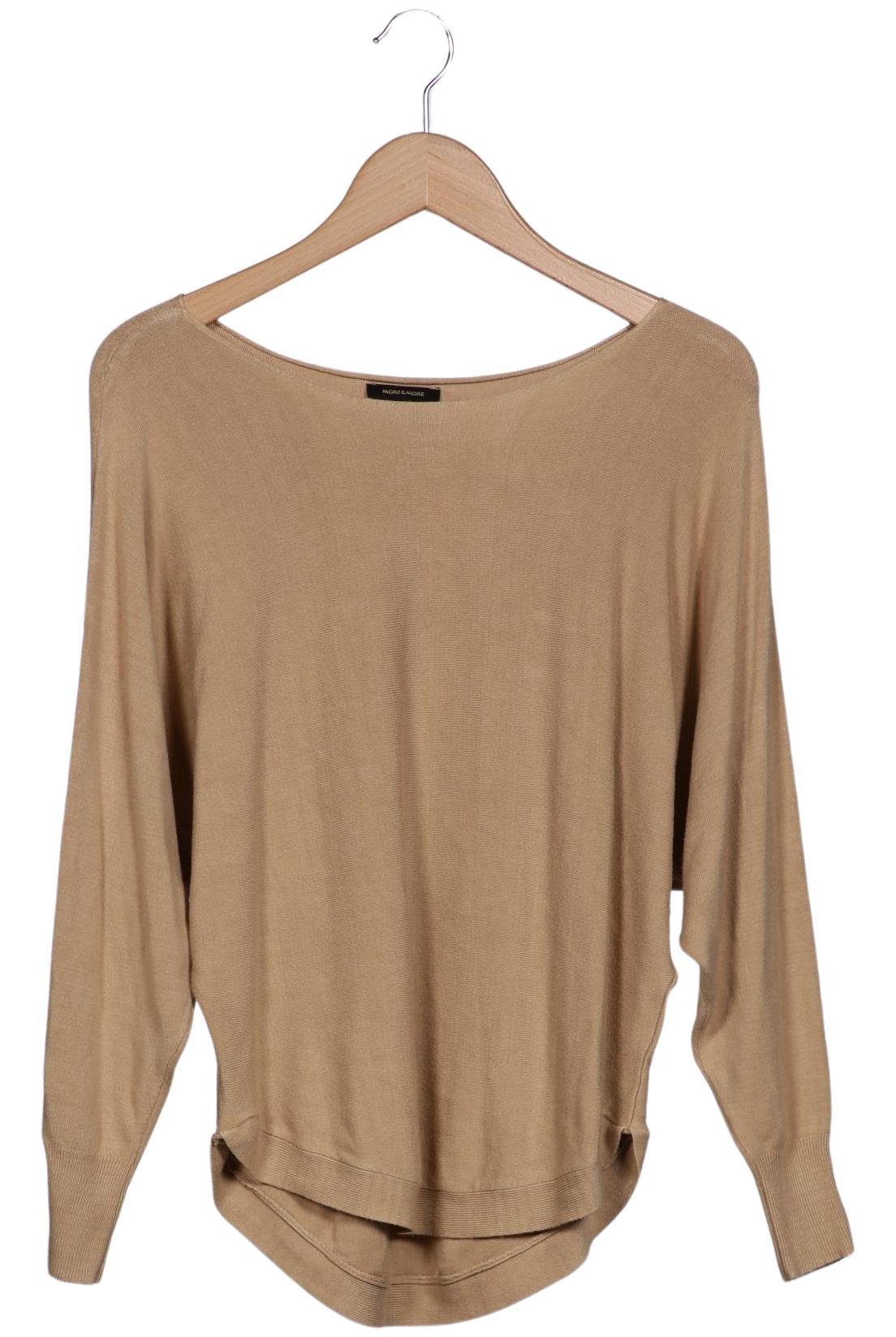 

More & More Damen Pullover, beige, Gr. 34