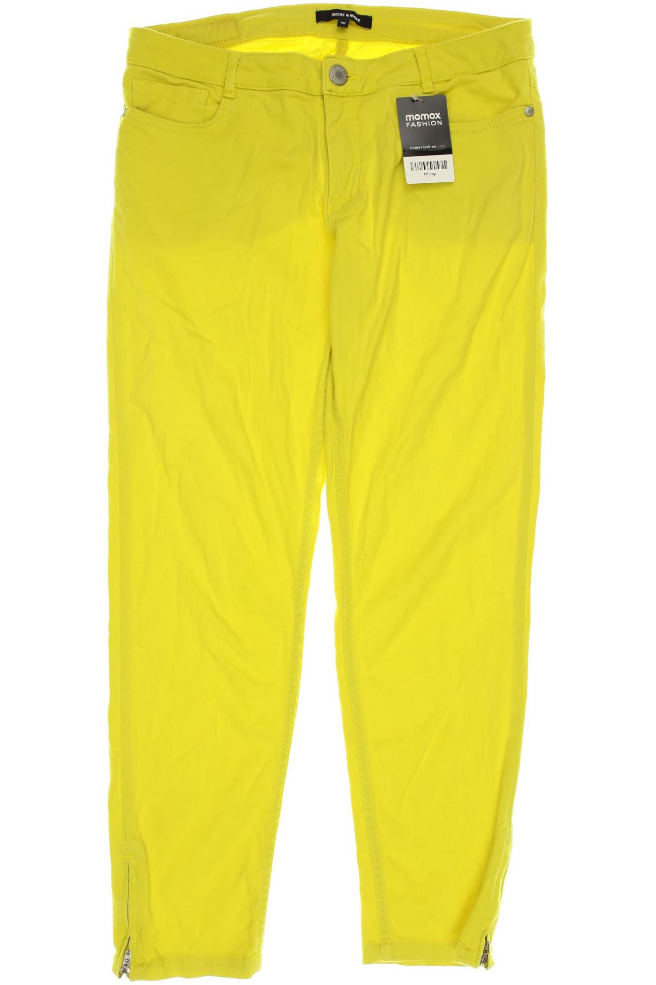 

More & More Damen Jeans, gelb