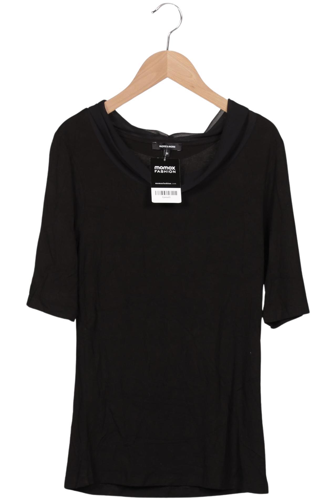 

More & More Damen T-Shirt, schwarz, Gr. 36