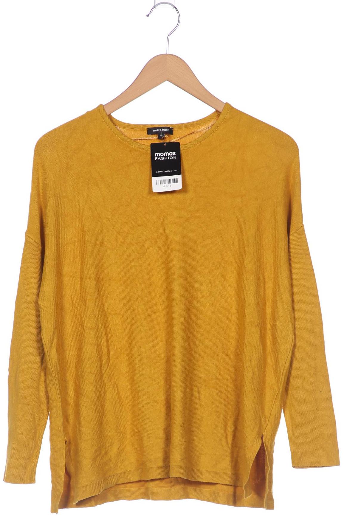 

More & More Damen Pullover, gelb, Gr. 36