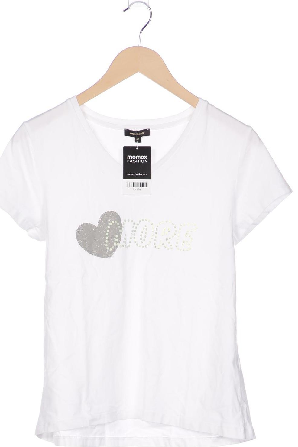 

More & More Damen T-Shirt, weiß