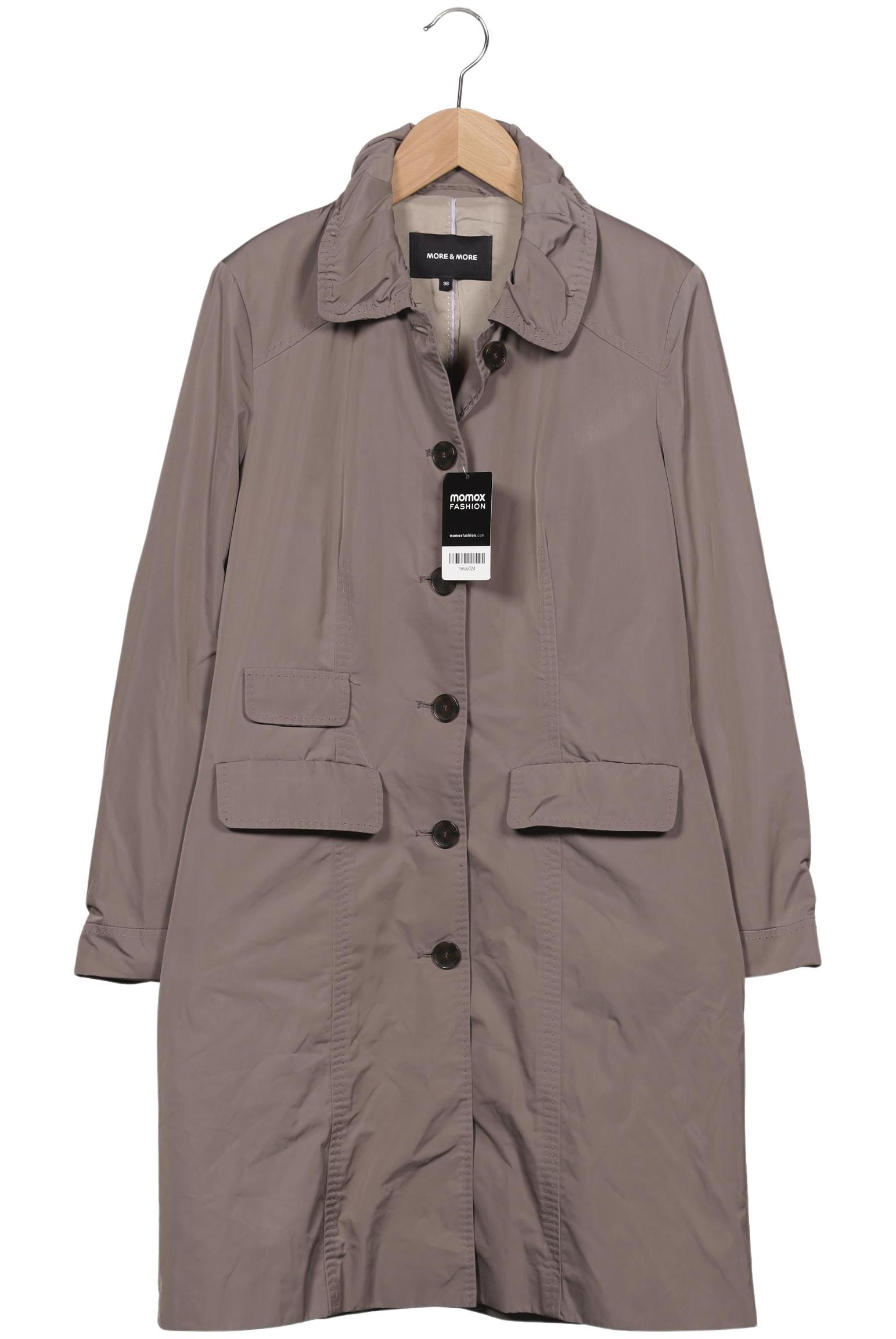 

More & More Damen Mantel, grau, Gr. 36
