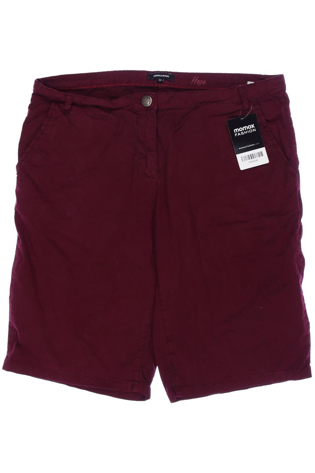 

More & More Damen Shorts, bordeaux, Gr. 36