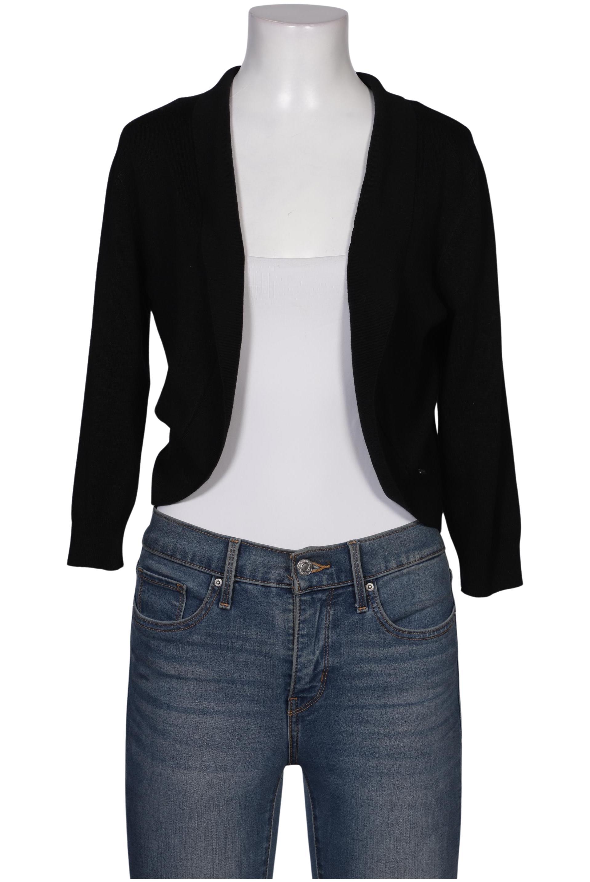 

More & More Damen Strickjacke, schwarz, Gr. 38