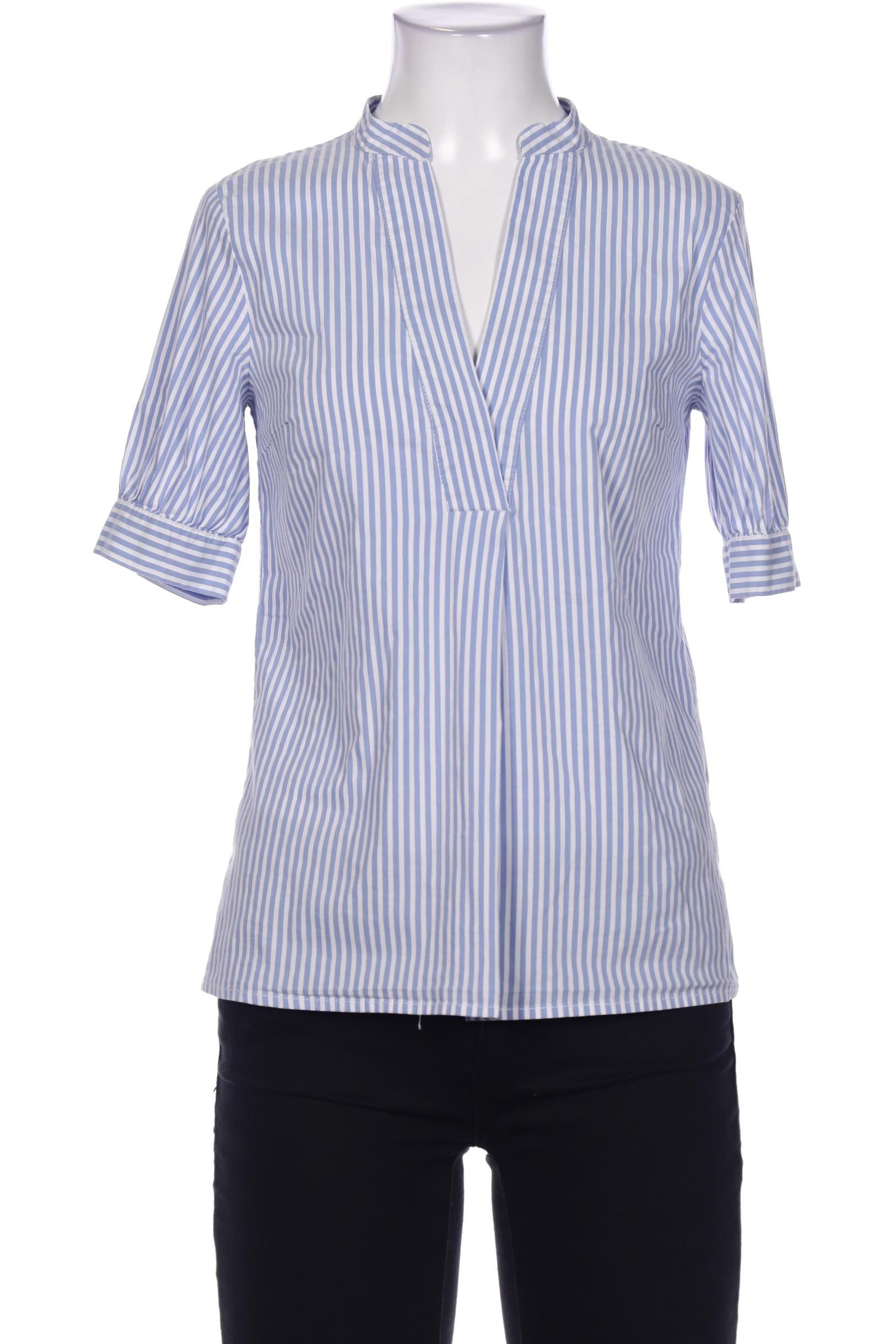 

More & More Damen Bluse, blau, Gr. 34
