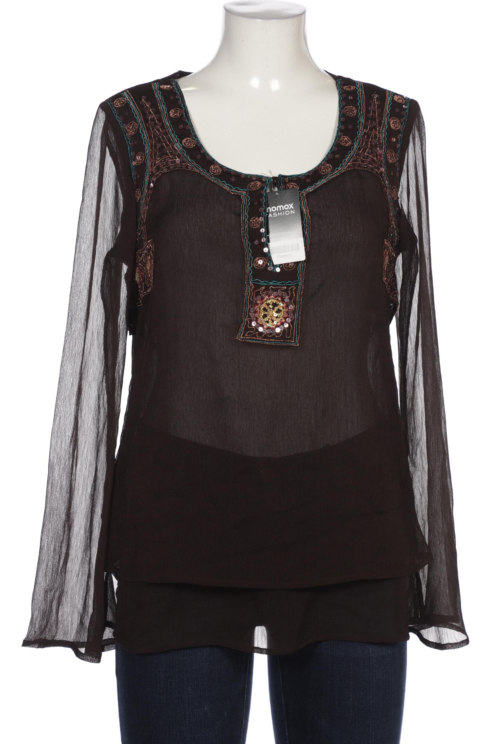 

More & More Damen Bluse, braun, Gr. 40