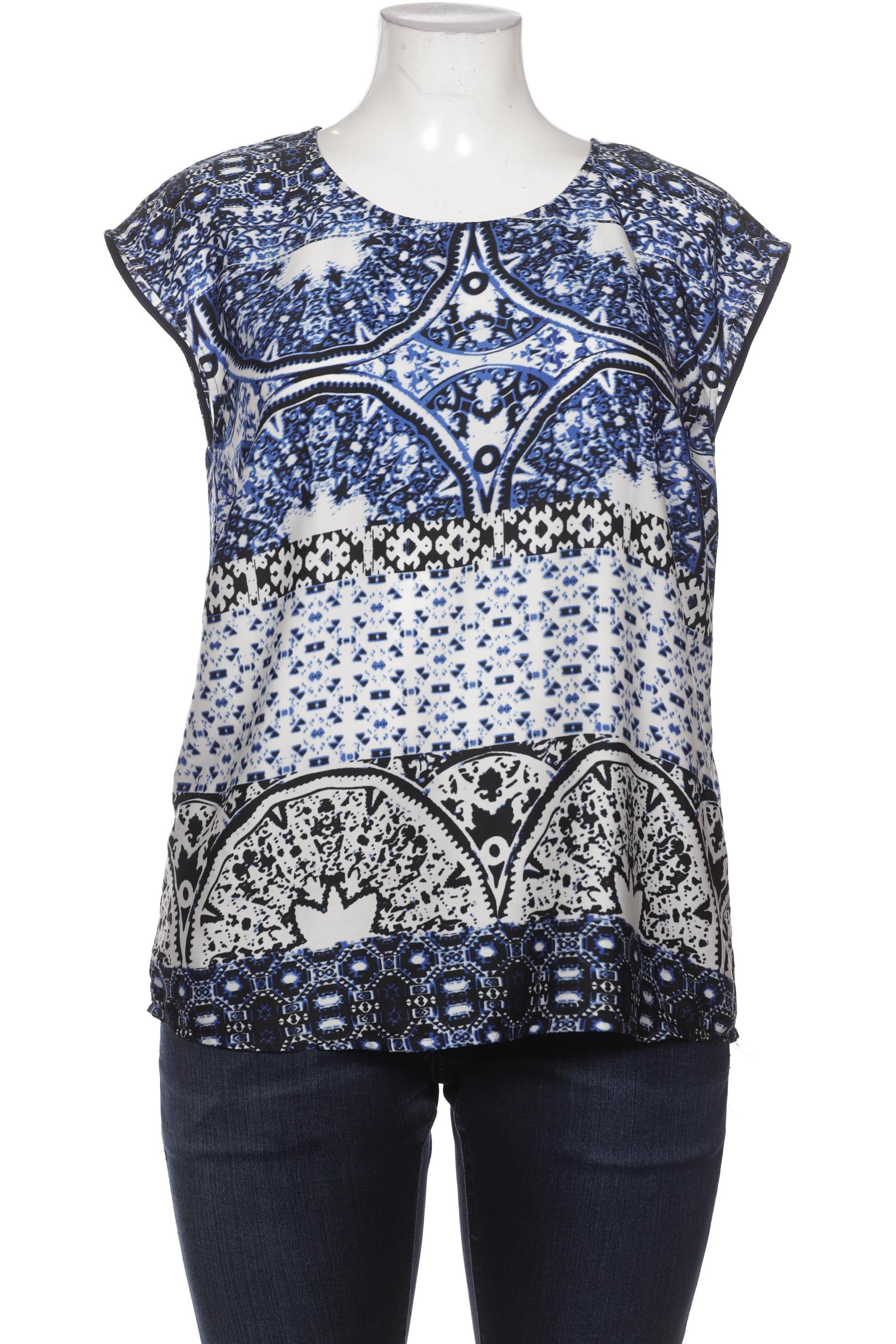 

More & More Damen Bluse, blau, Gr. 42