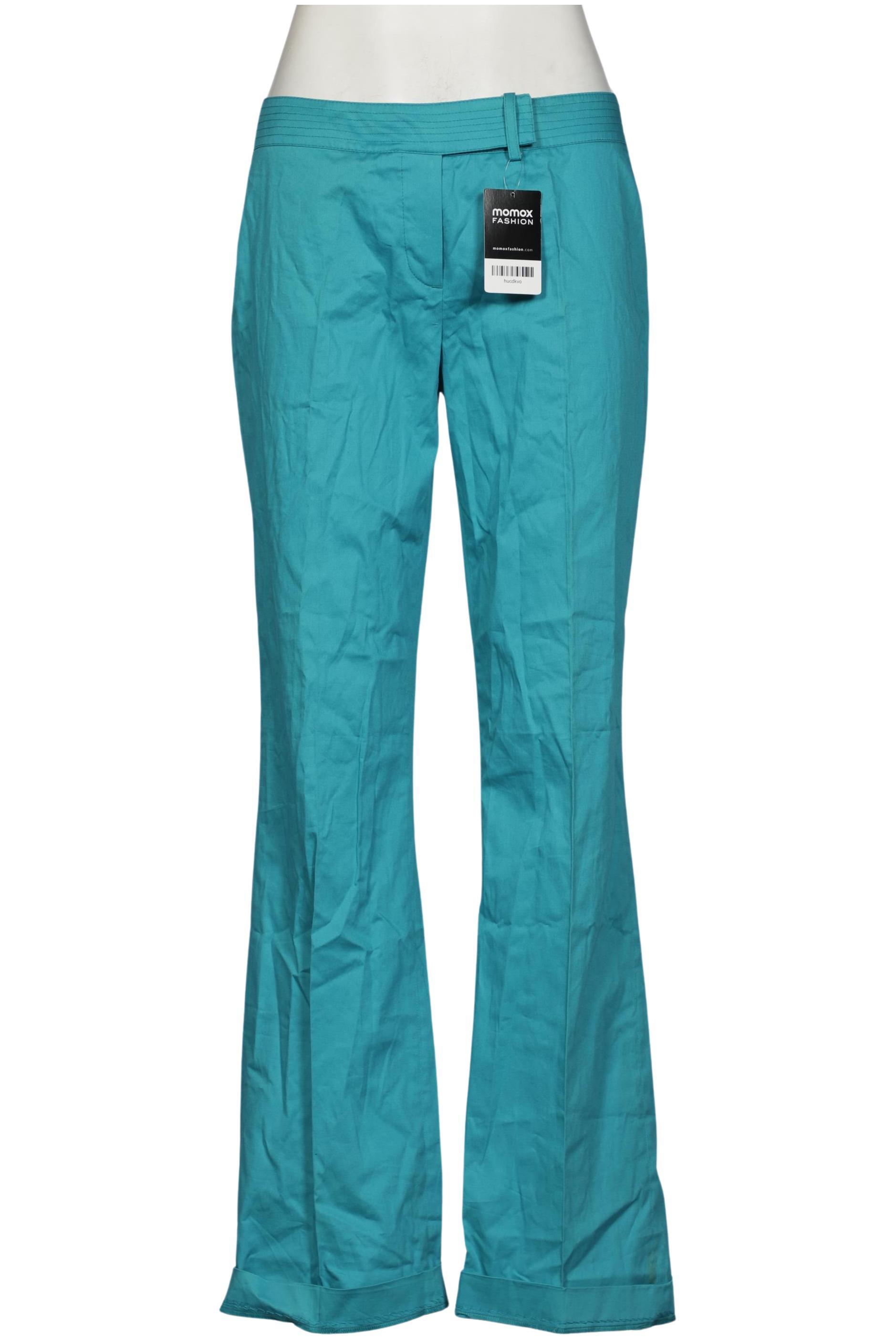 

More & More Damen Stoffhose, türkis, Gr. 40