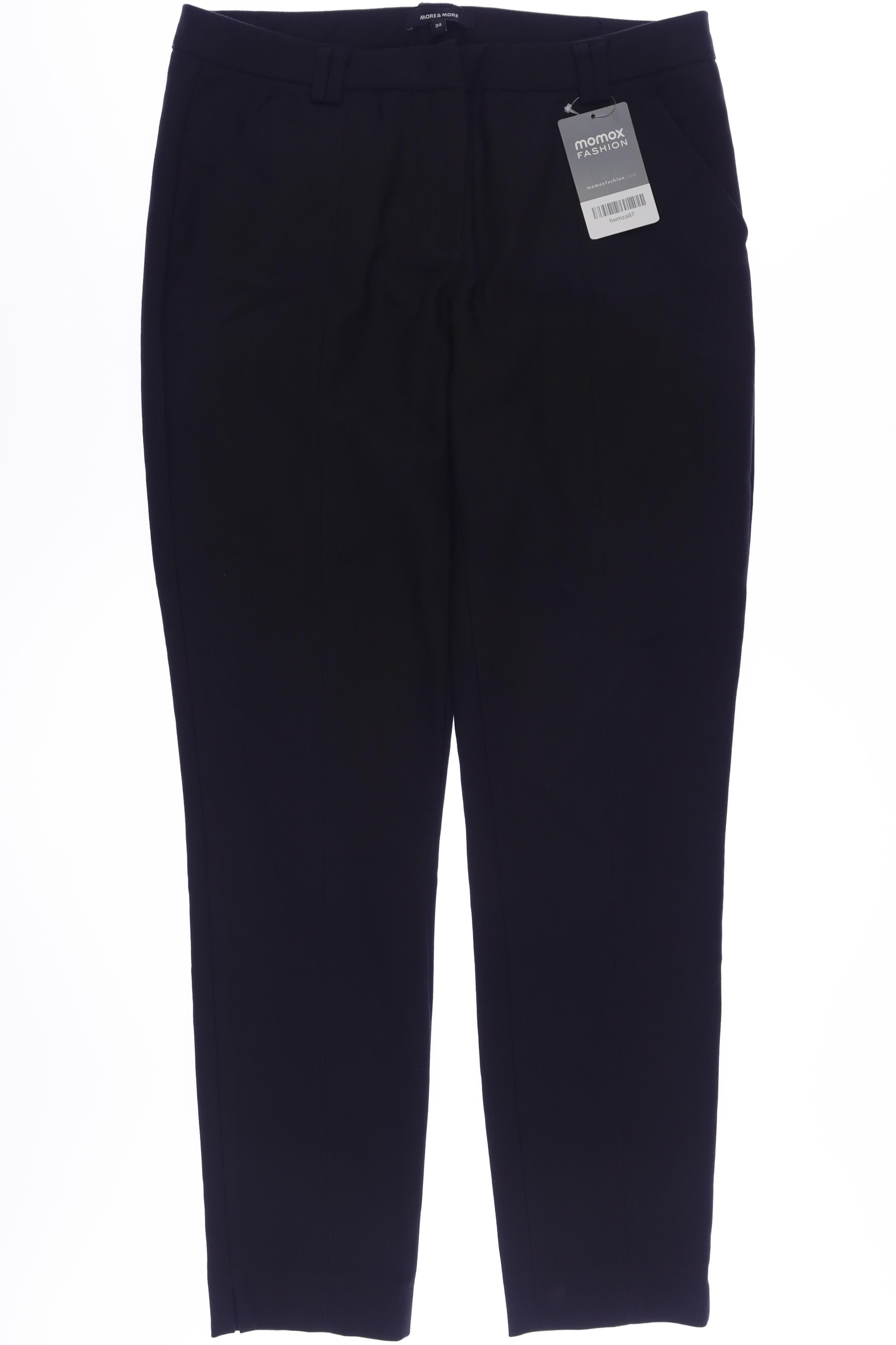 

More & More Damen Stoffhose, schwarz, Gr. 34