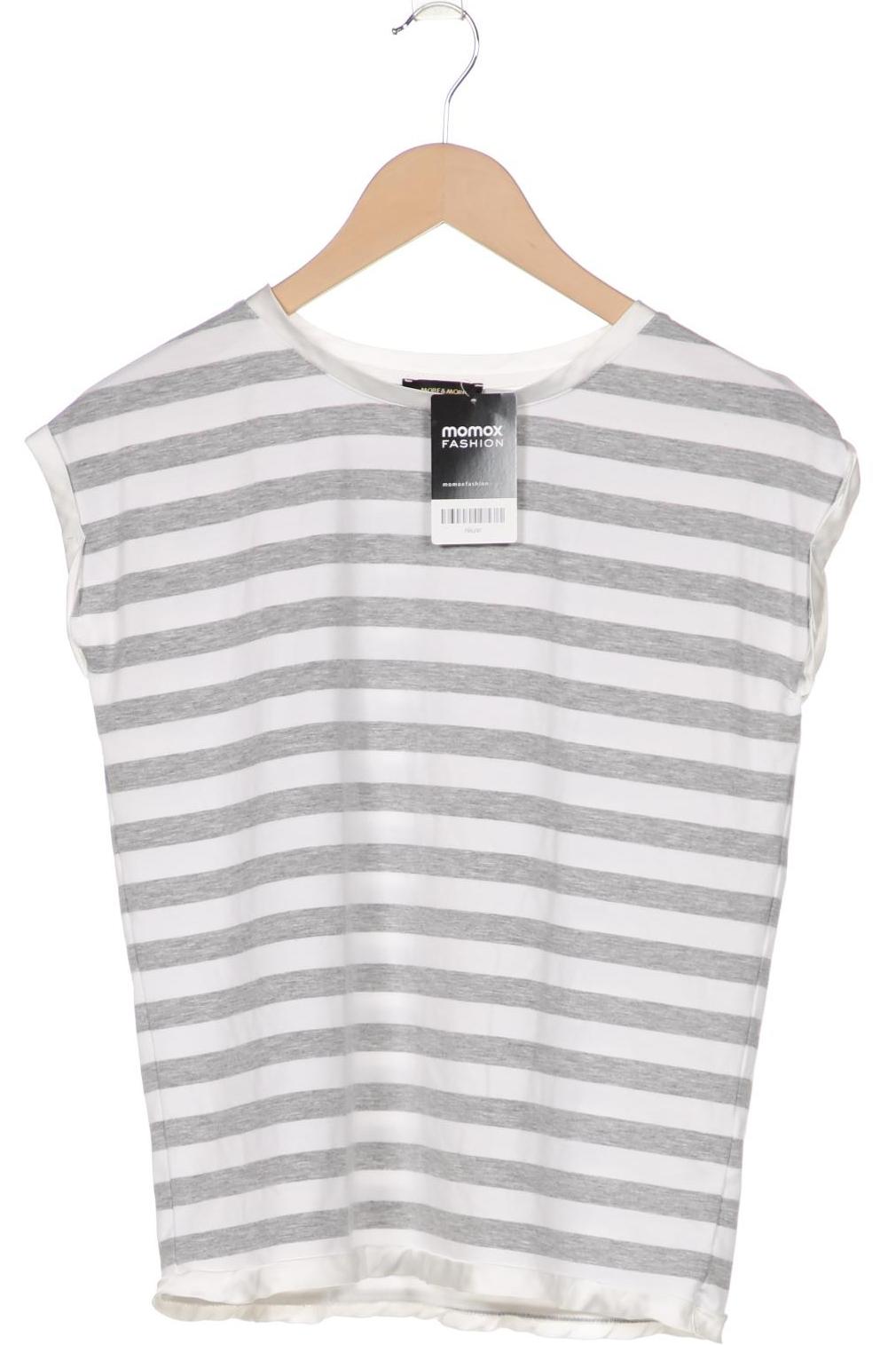 

More & More Damen T-Shirt, grau, Gr. 34