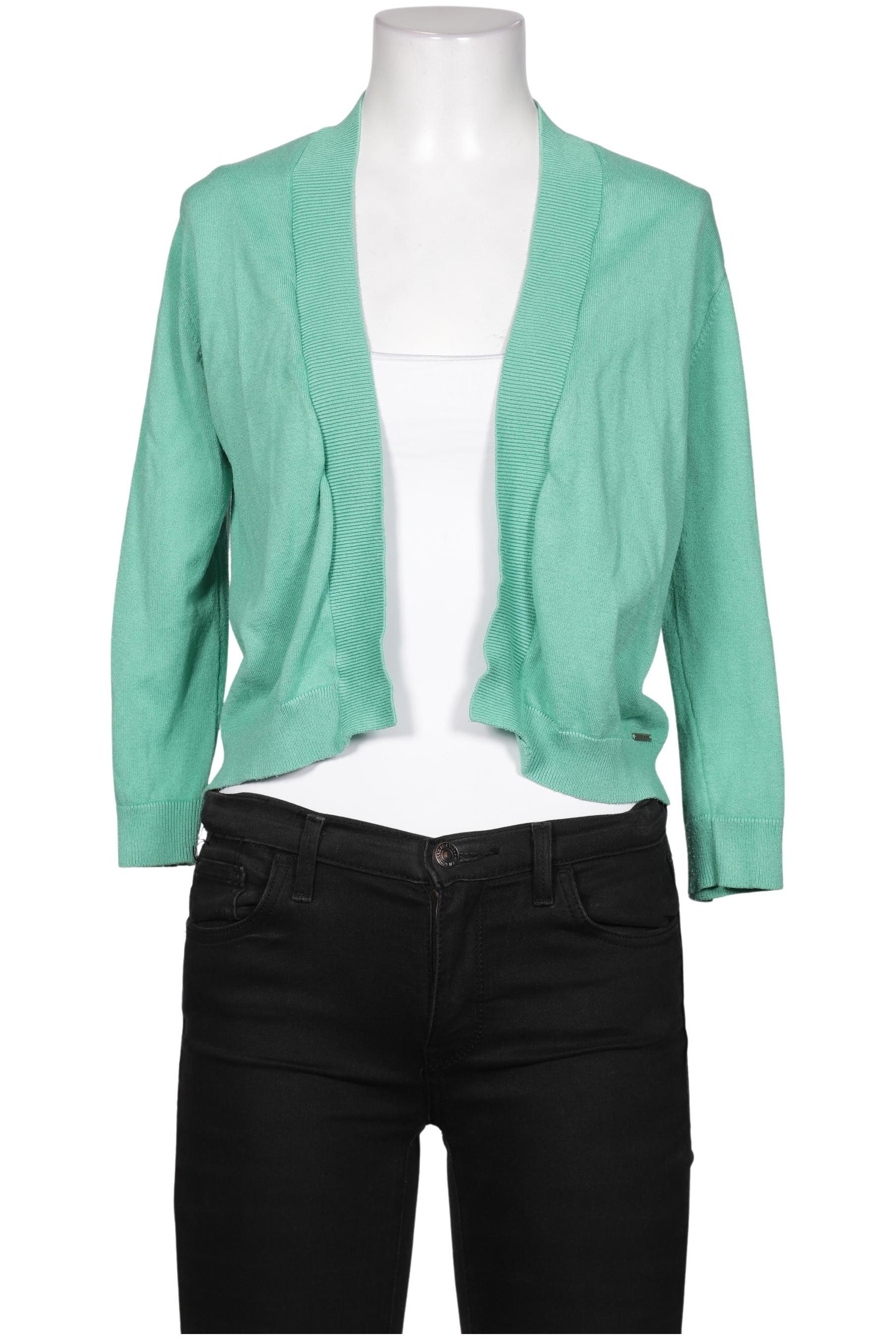 

More & More Damen Strickjacke, hellgrün, Gr. 38