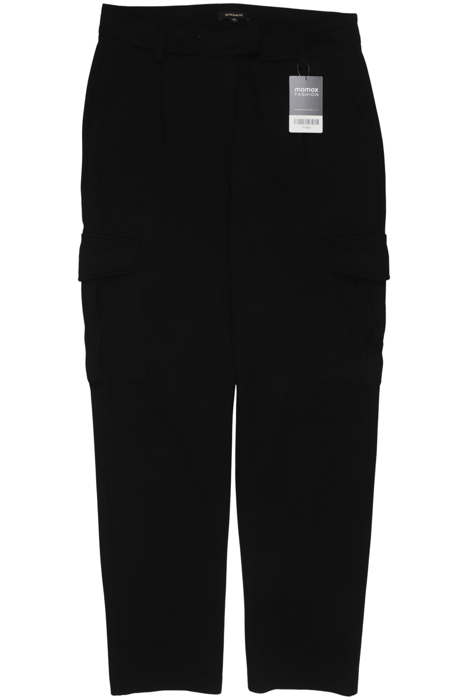 

More & More Damen Stoffhose, schwarz, Gr. 36