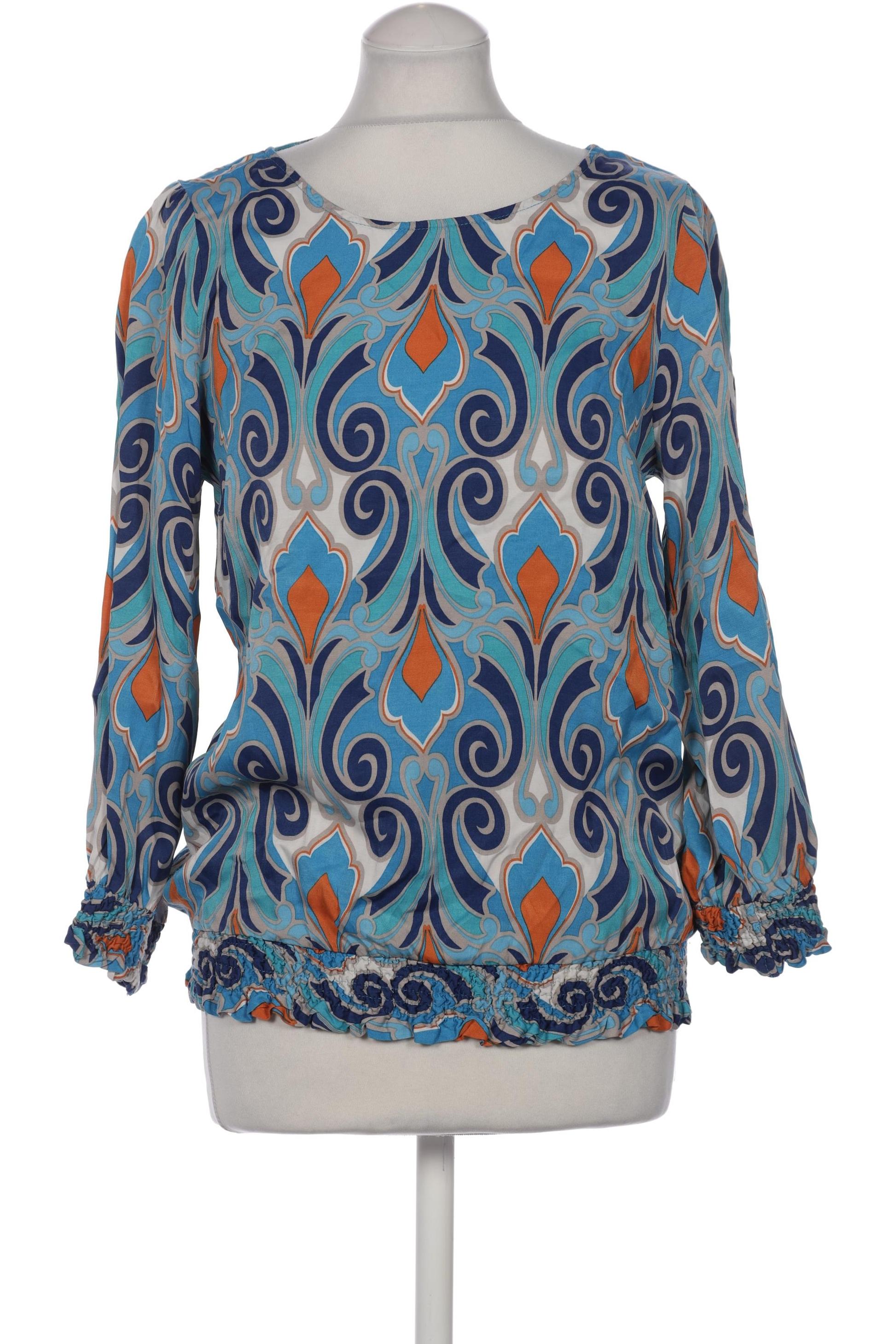 

More & More Damen Bluse, blau, Gr. 38