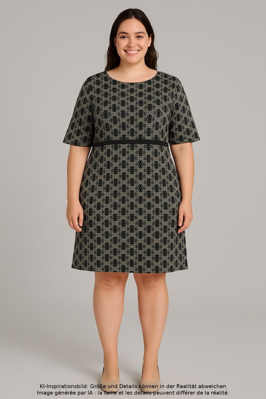 

More & More Damen Kleid, mehrfarbig, Gr. 46