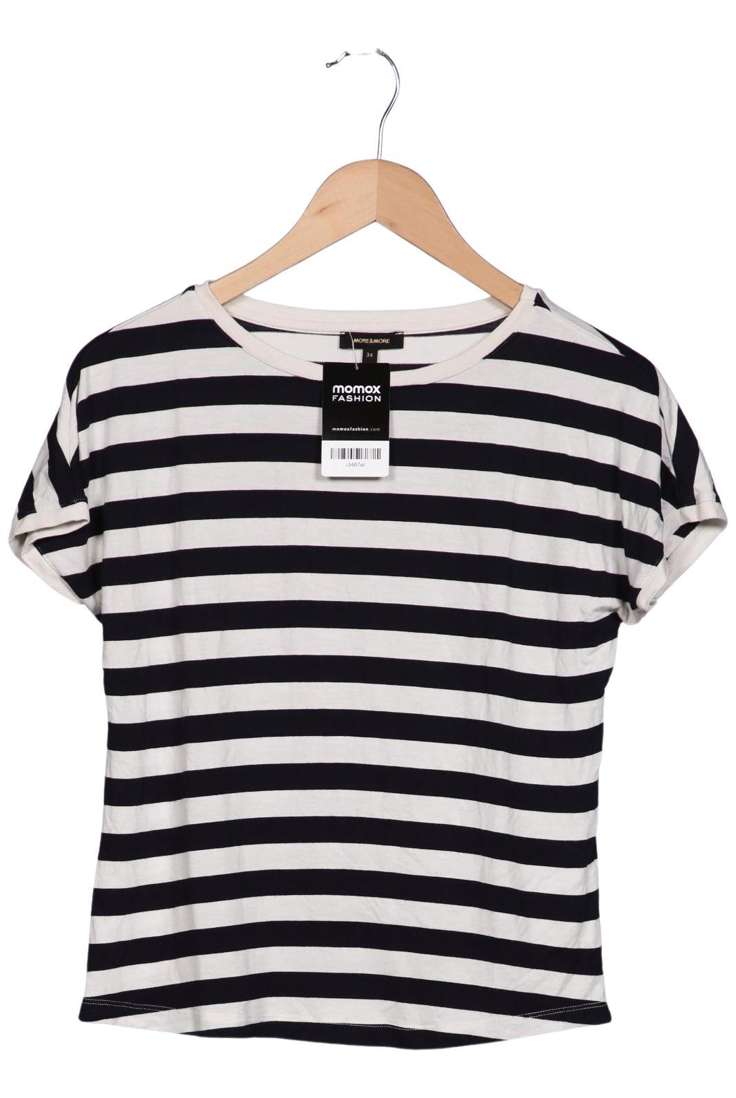 

More & More Damen T-Shirt, marineblau, Gr. 34