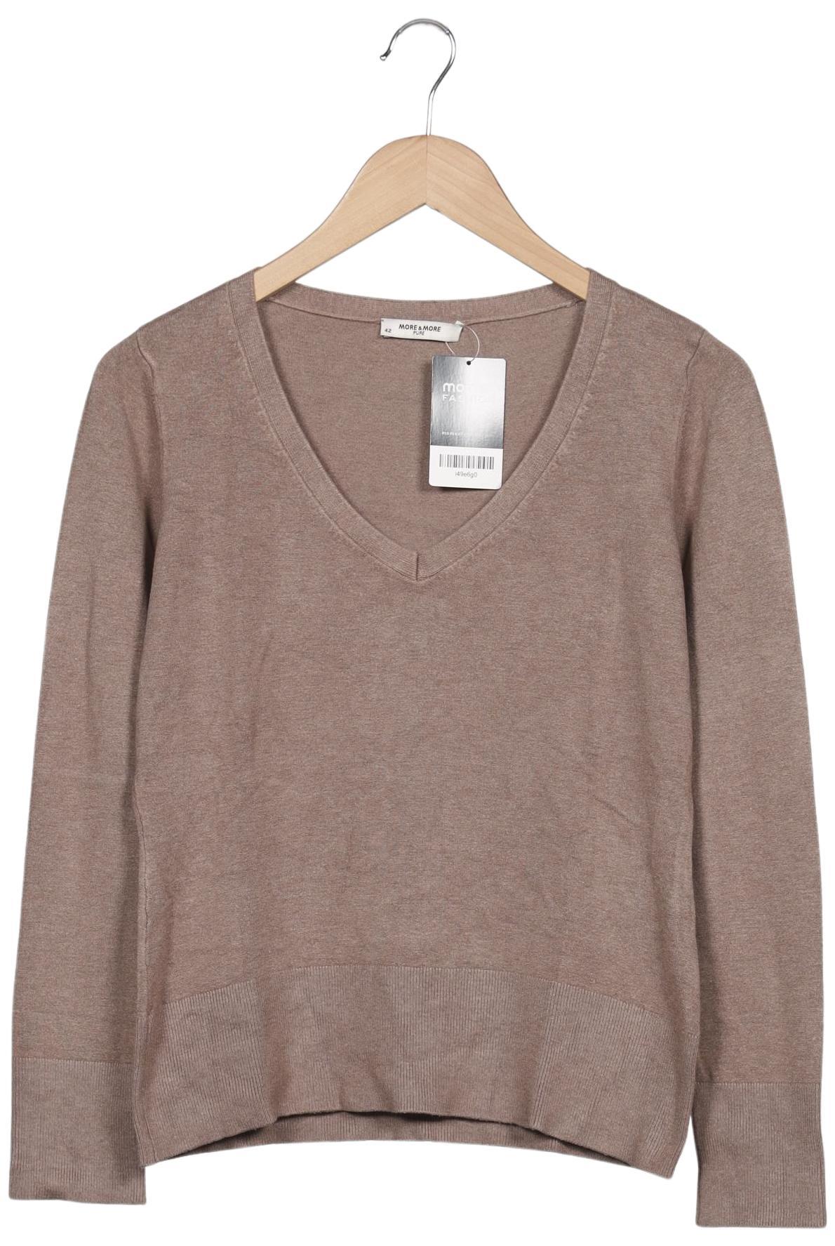 

More & More Damen Pullover, beige, Gr. 42