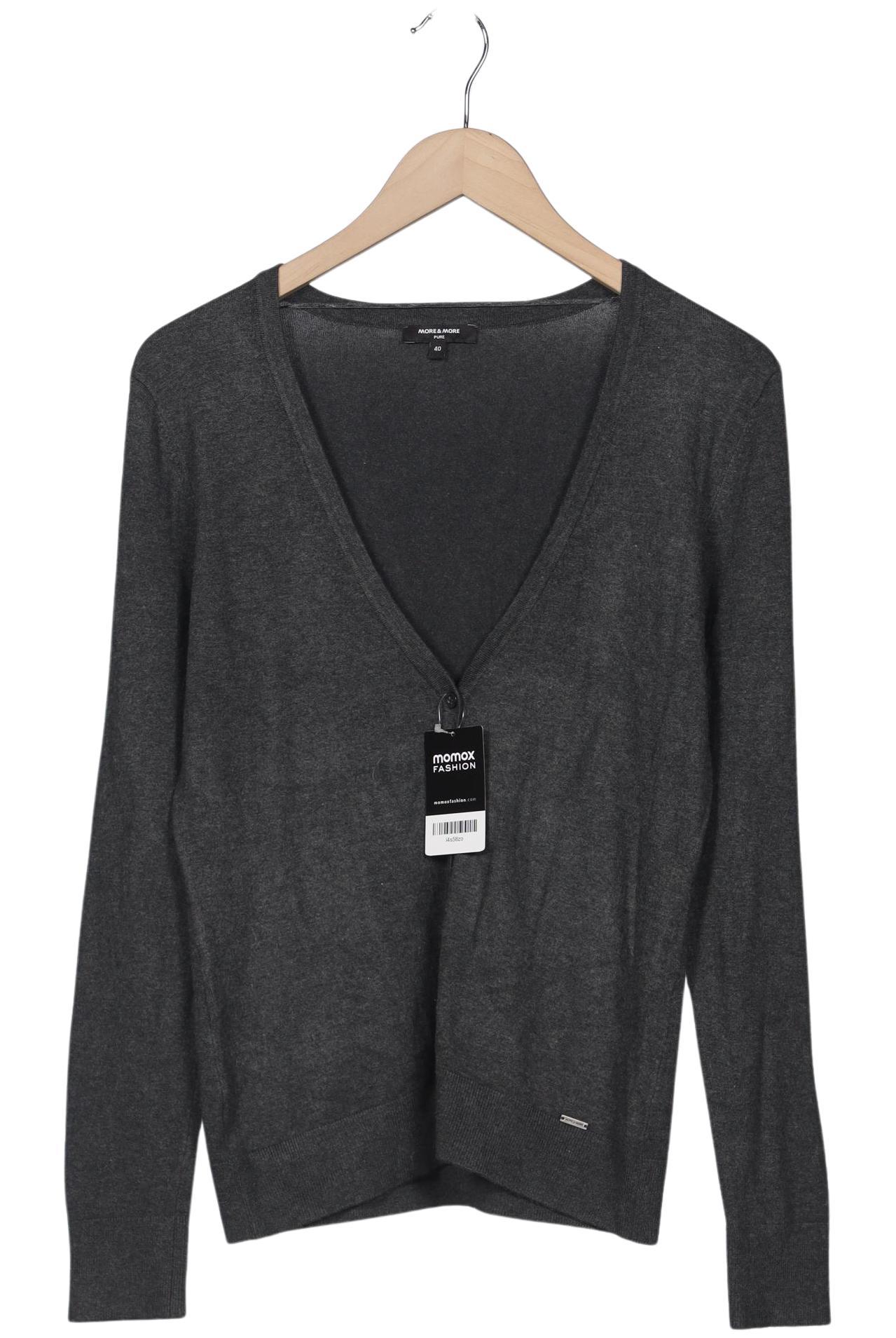 

More & More Damen Strickjacke, grau, Gr. 40