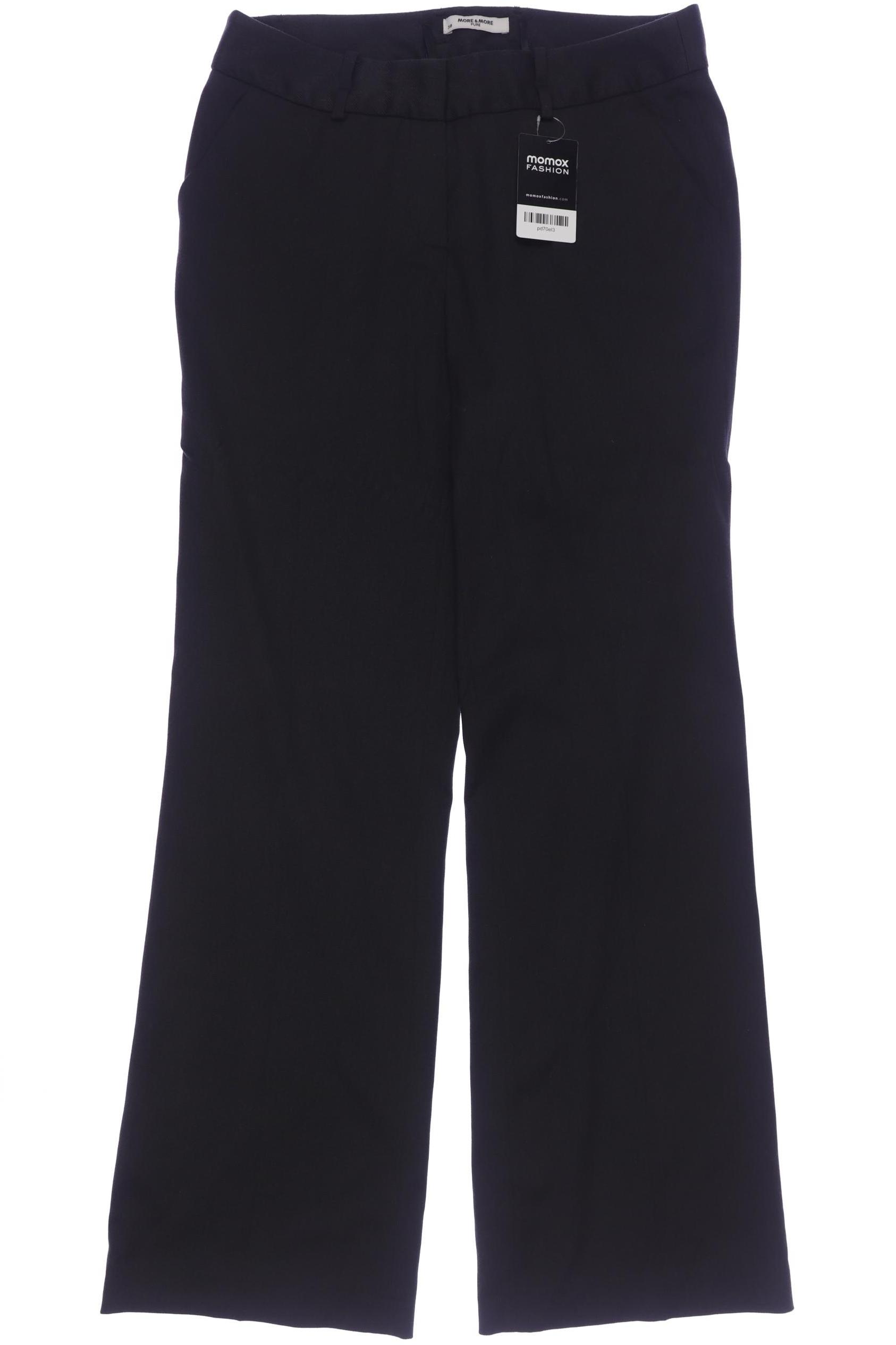 

More & More Damen Stoffhose, schwarz, Gr. 38