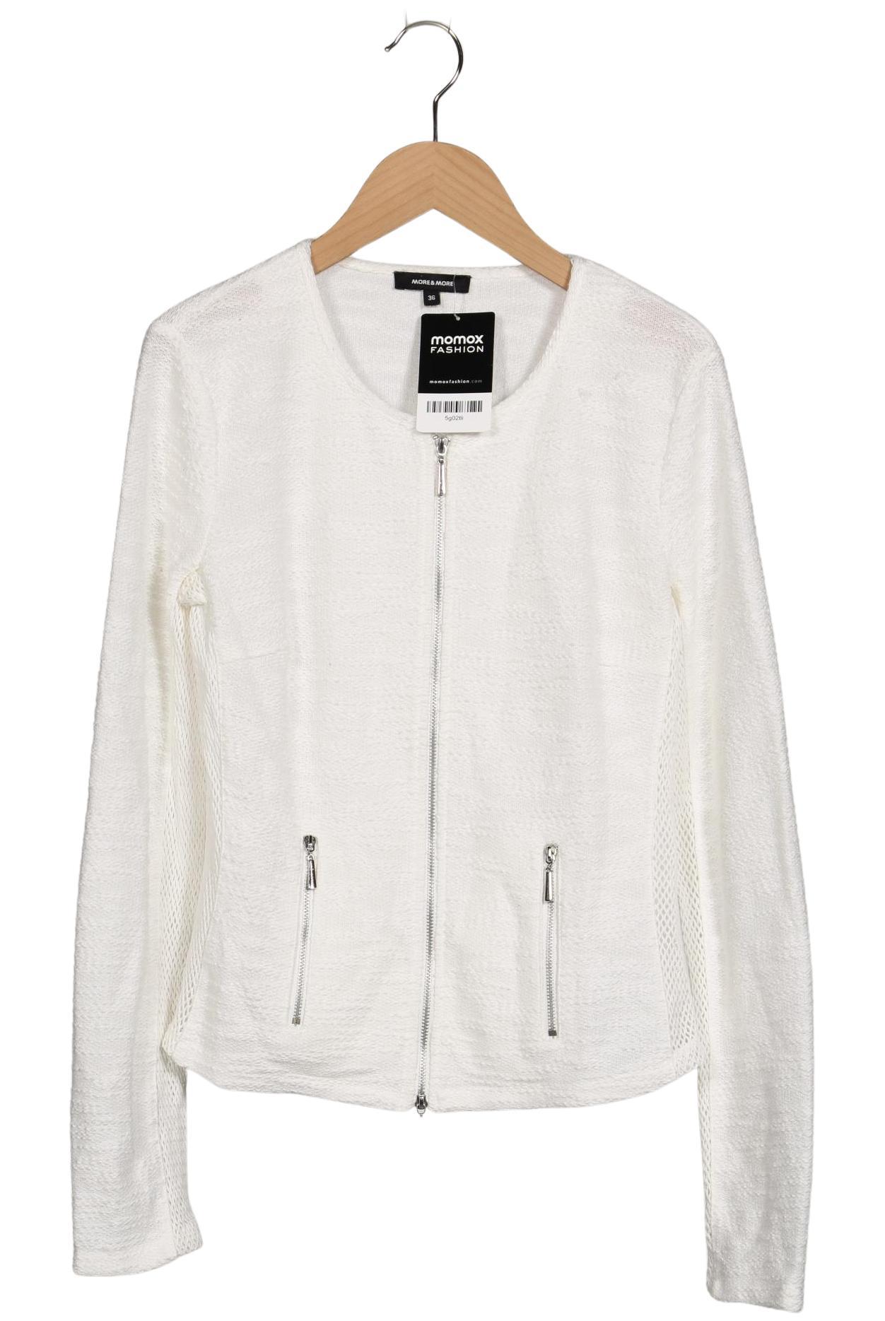 

More & More Damen Pullover, weiß, Gr. 36