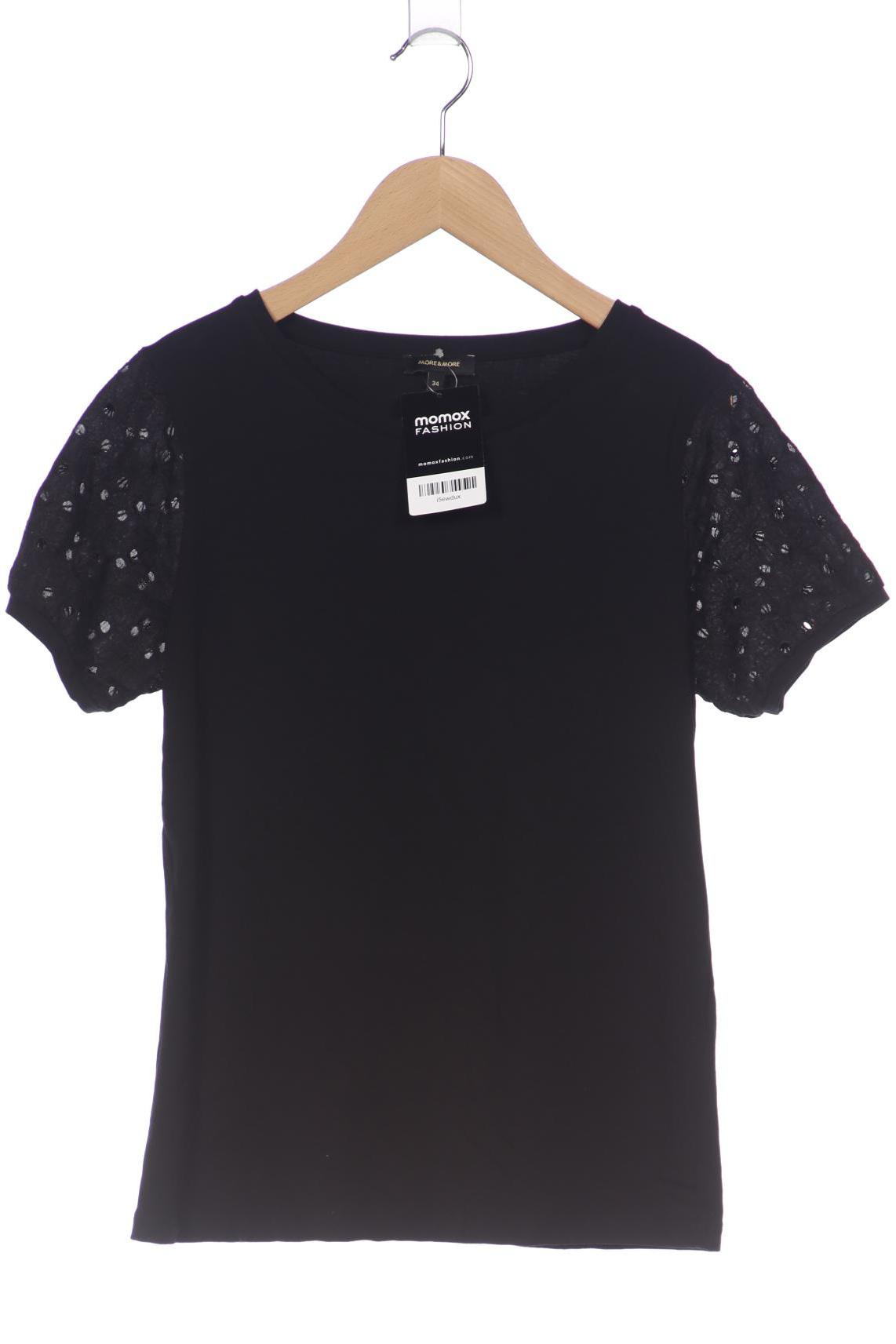 

More & More Damen T-Shirt, schwarz, Gr. 34