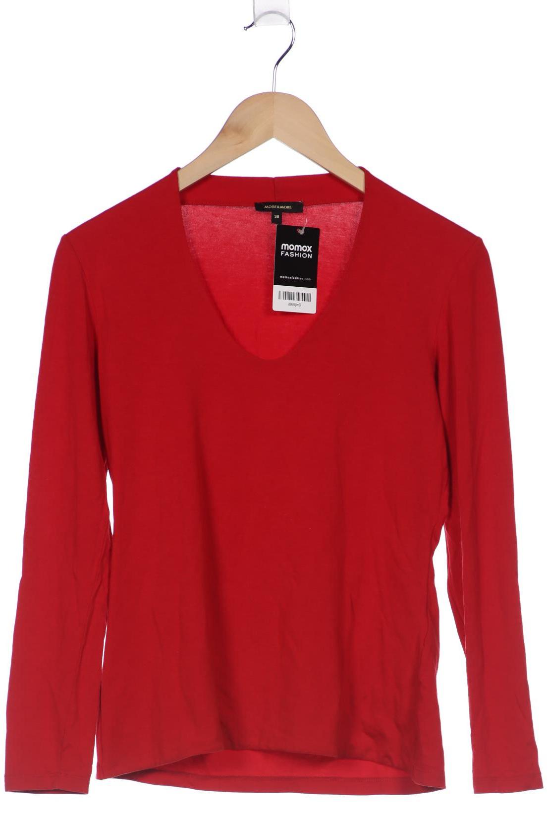 

More & More Damen Langarmshirt, rot