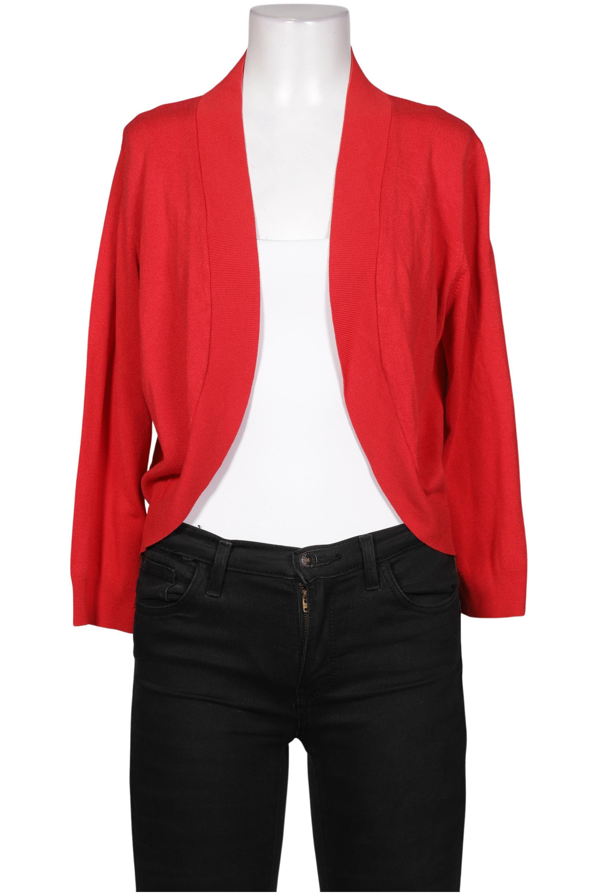 

More & More Damen Strickjacke, rot, Gr. 38