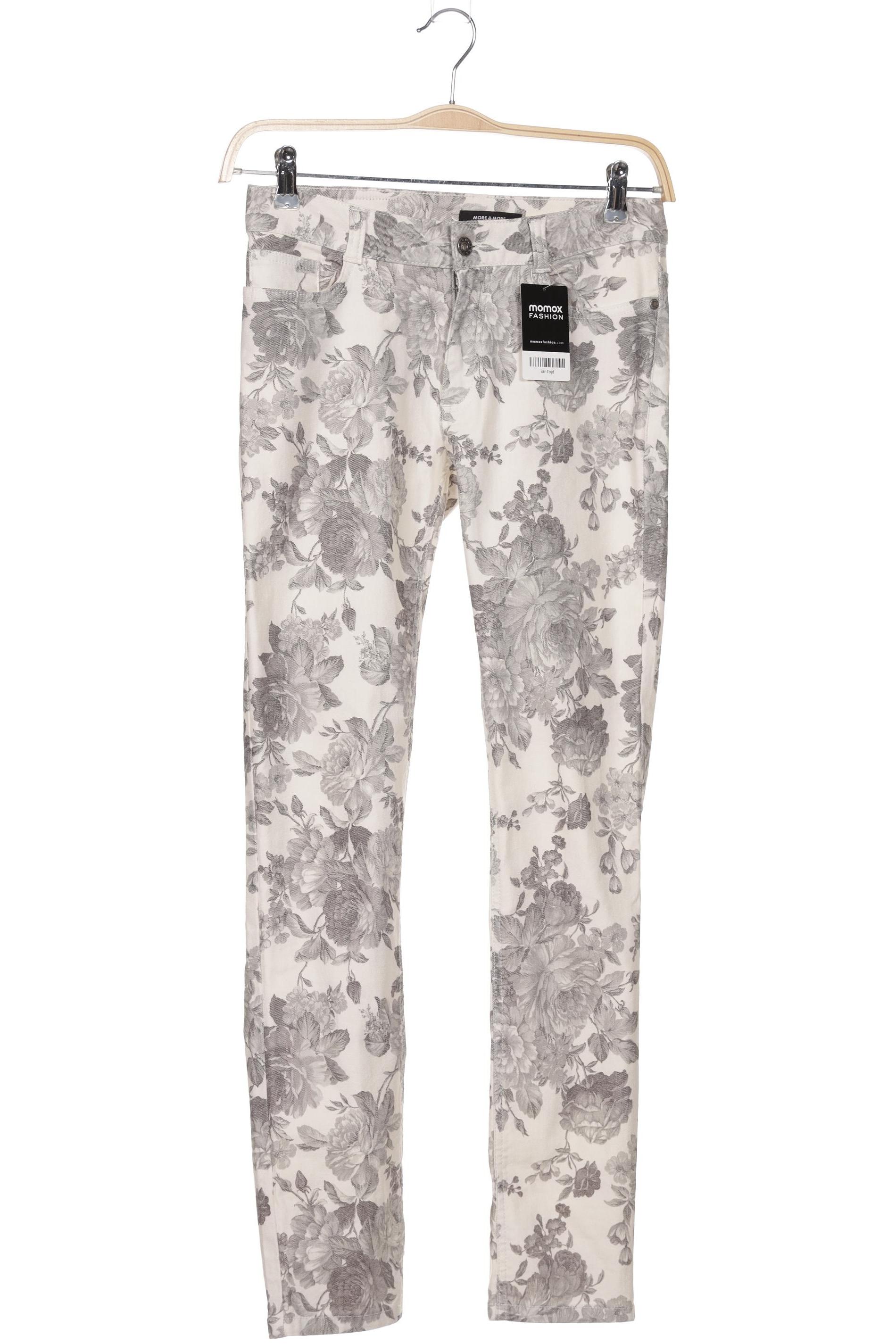 

More & More Damen Jeans, grau, Gr. 36