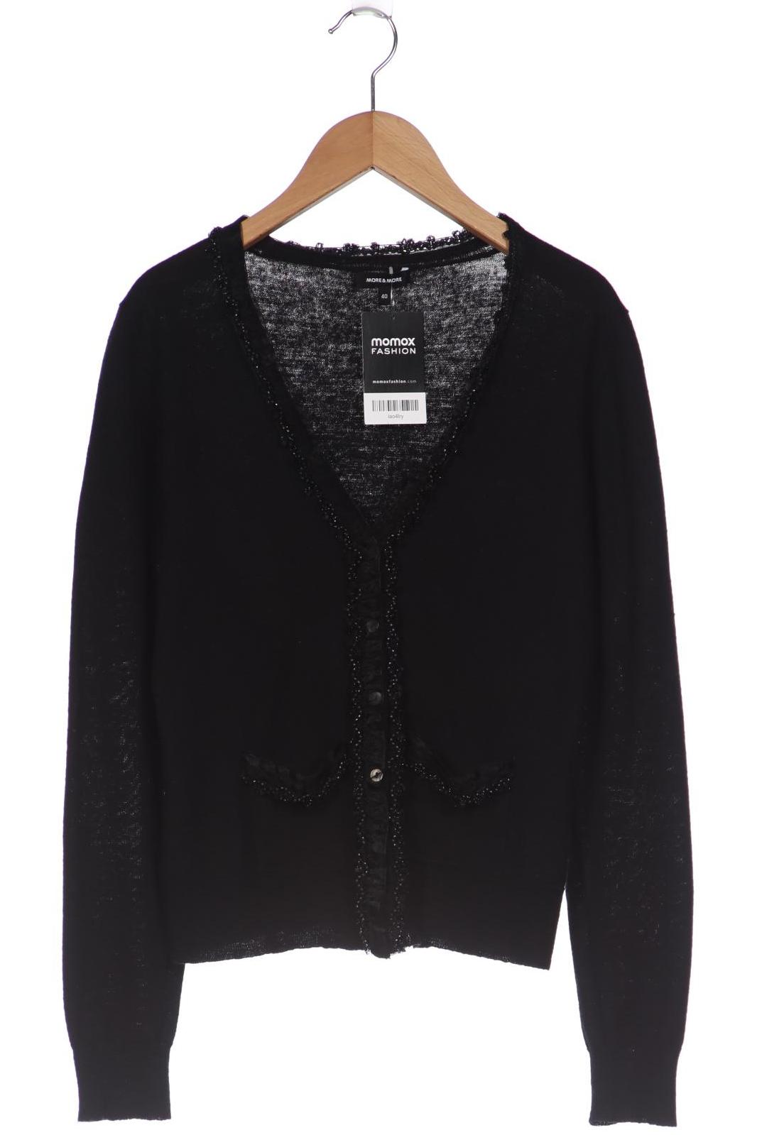 

More & More Damen Strickjacke, schwarz