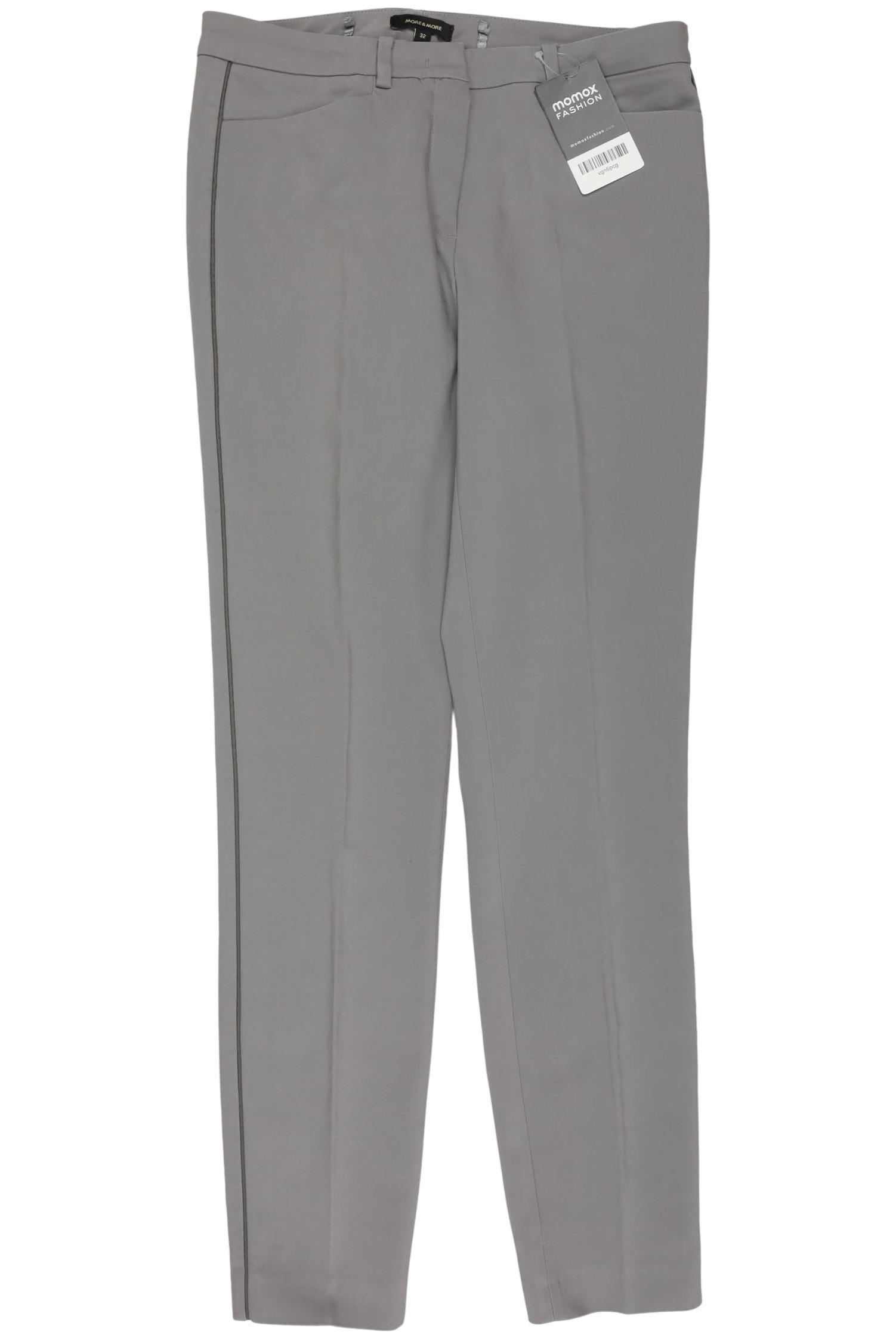 

More & More Damen Stoffhose, grau, Gr. 32