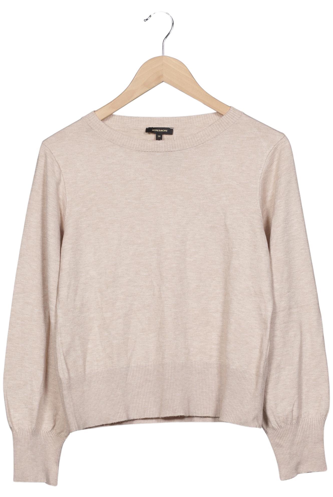 

More & More Damen Pullover, beige, Gr. 38