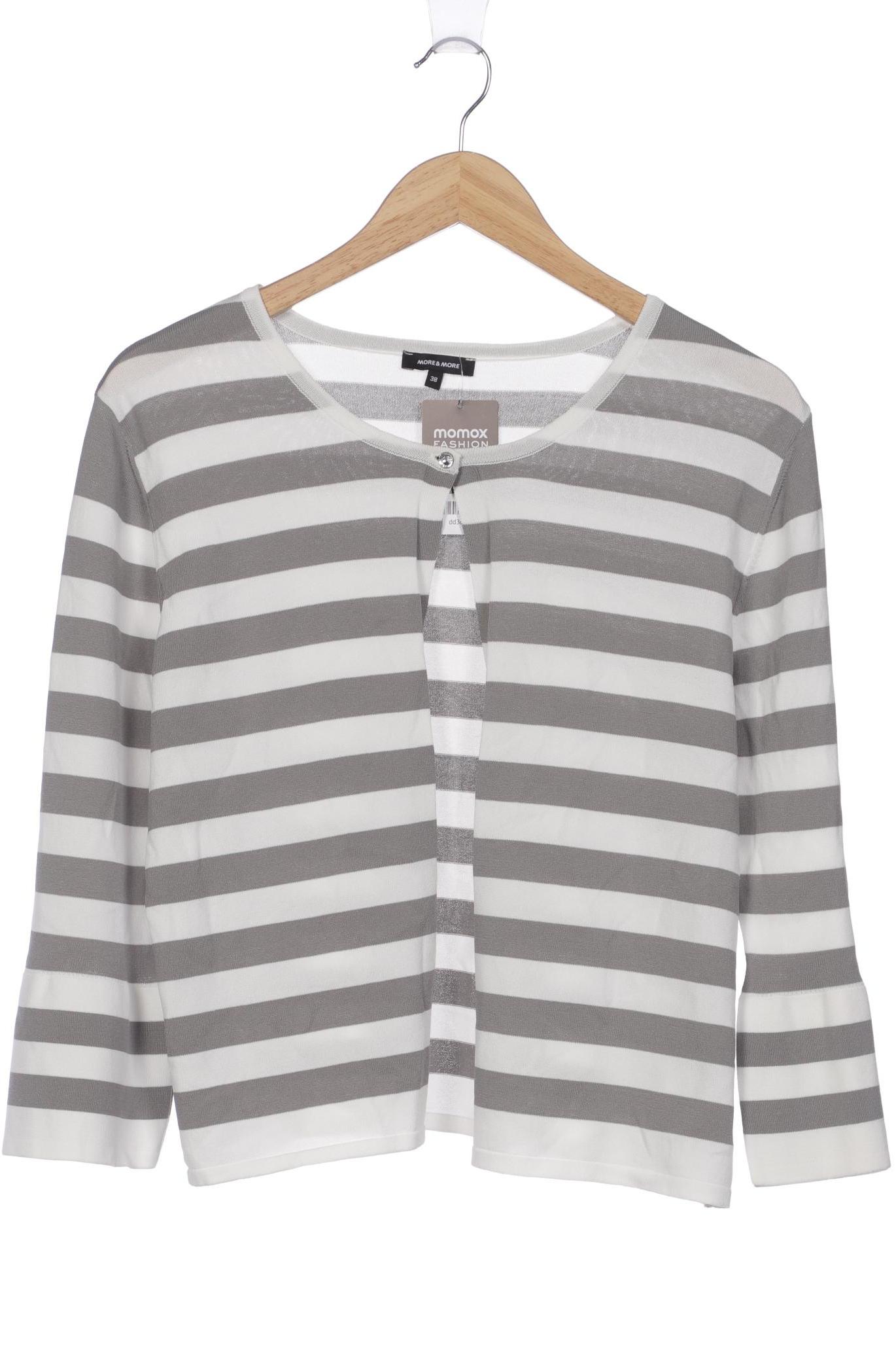 

More & More Damen Strickjacke, grau, Gr. 38