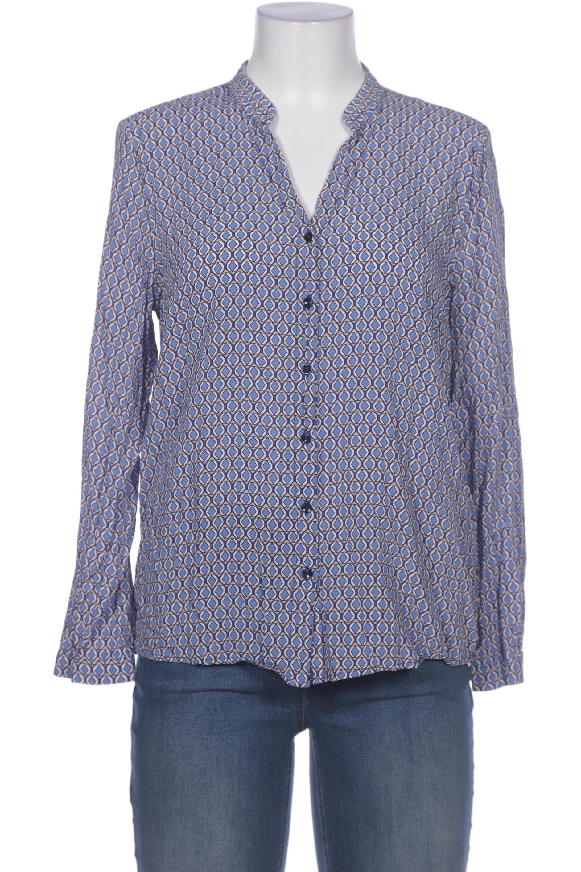 

More & More Damen Bluse, blau, Gr. 40