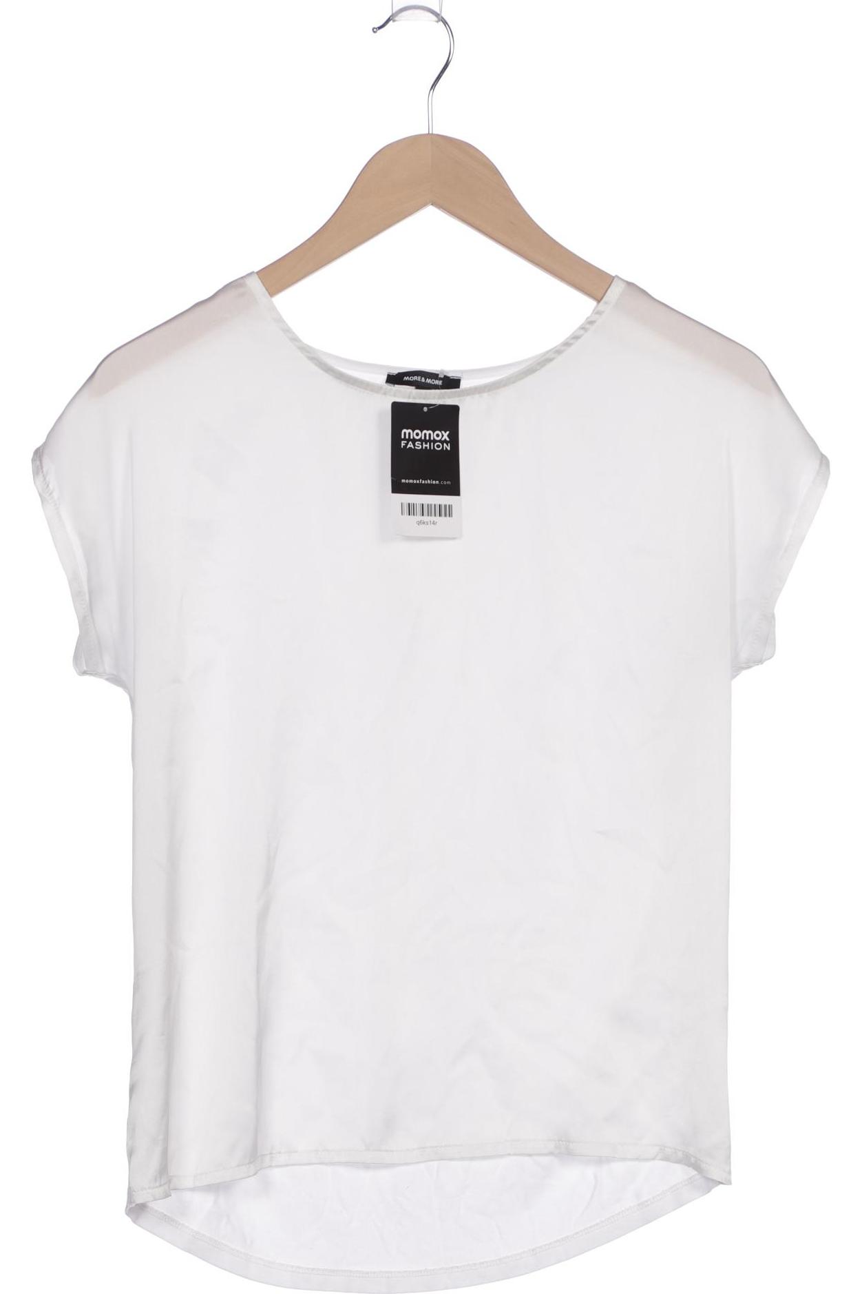 

More & More Damen T-Shirt, weiß, Gr. 34