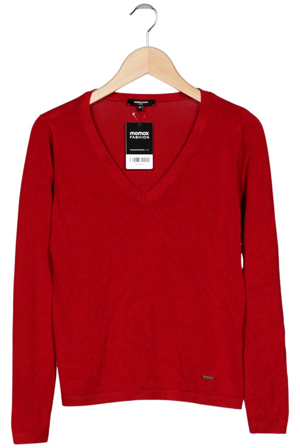 

More & More Damen Pullover, rot, Gr. 40