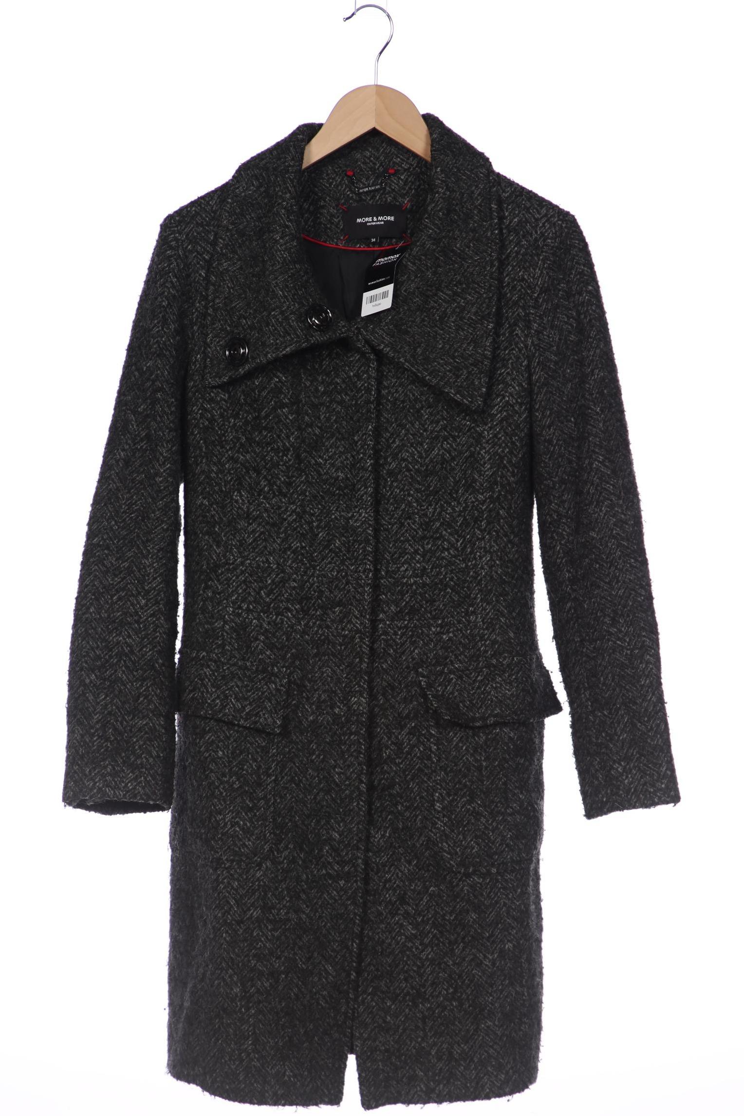 

More & More Damen Mantel, grau, Gr. 34