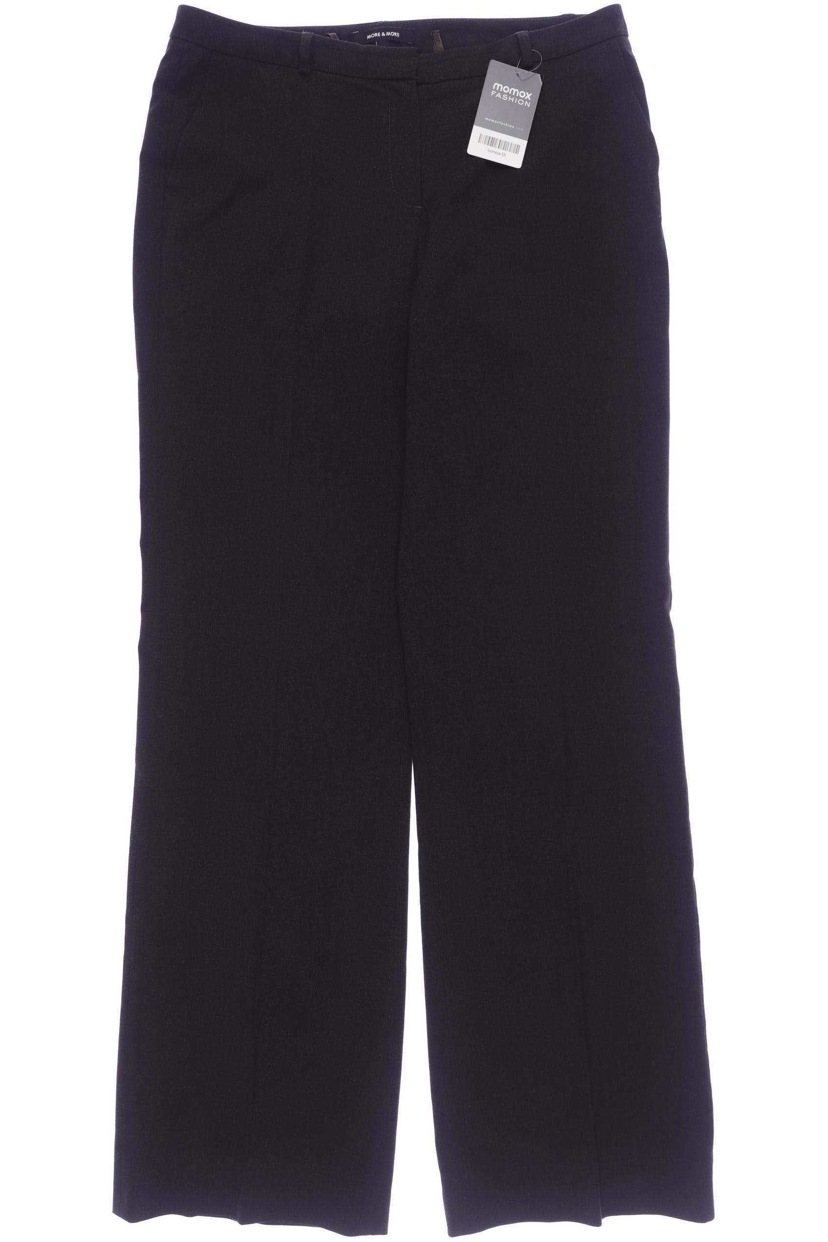 

More & More Damen Stoffhose, schwarz, Gr. 38