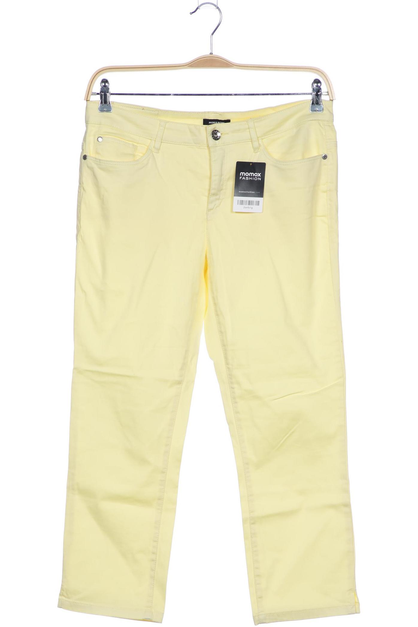 

More & More Damen Jeans, gelb, Gr. 38