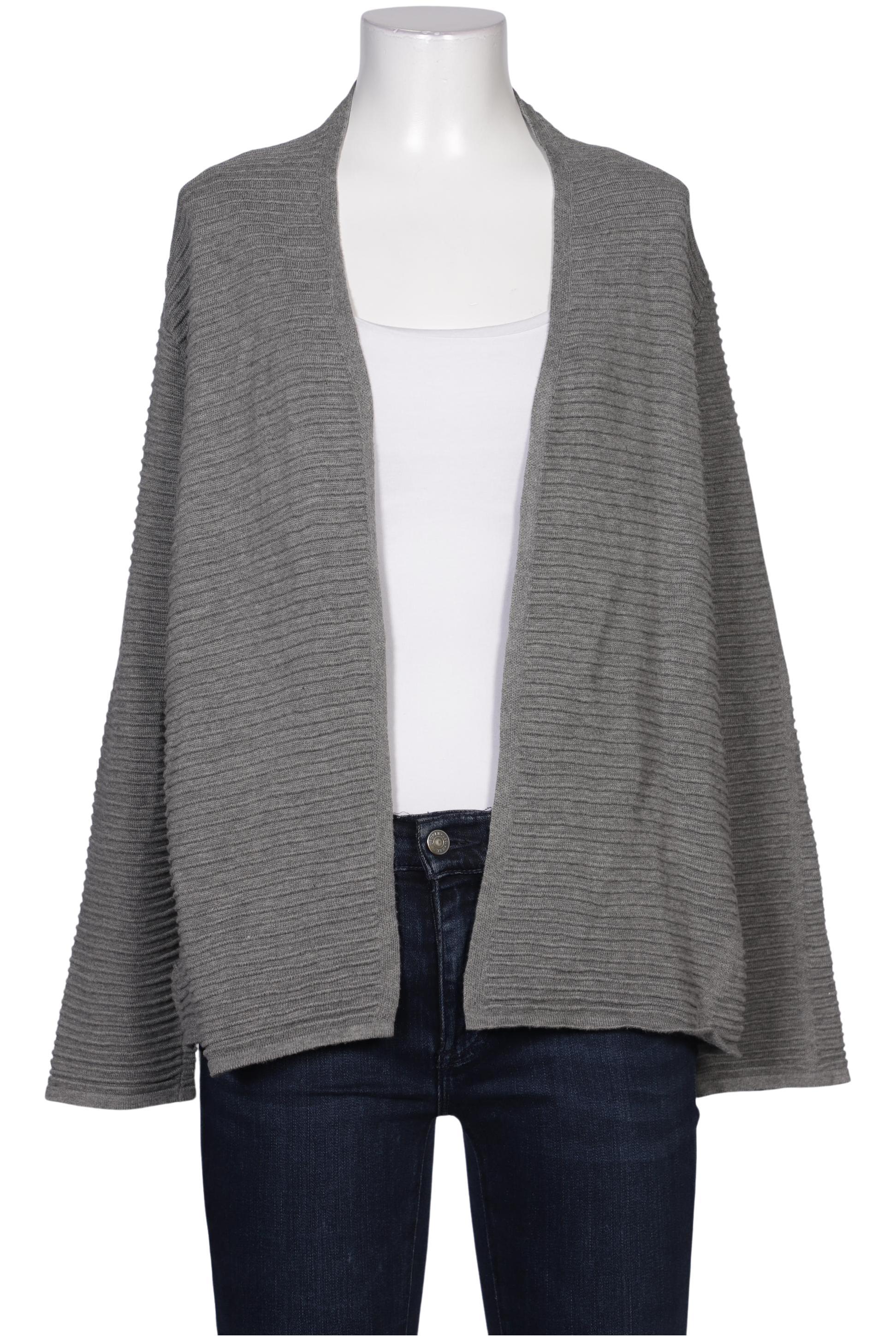 

More & More Damen Strickjacke, grau, Gr. 38