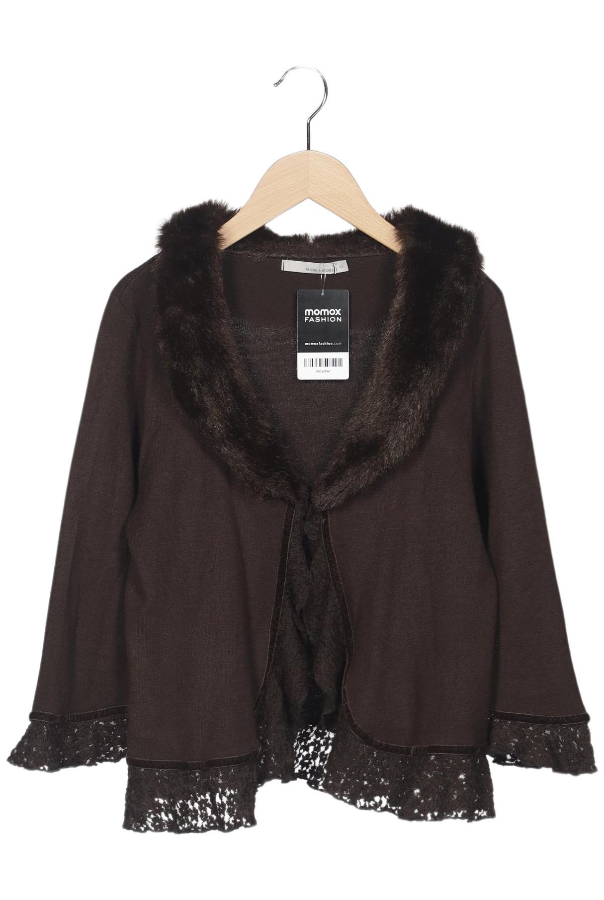 

More & More Damen Strickjacke, braun, Gr. 42