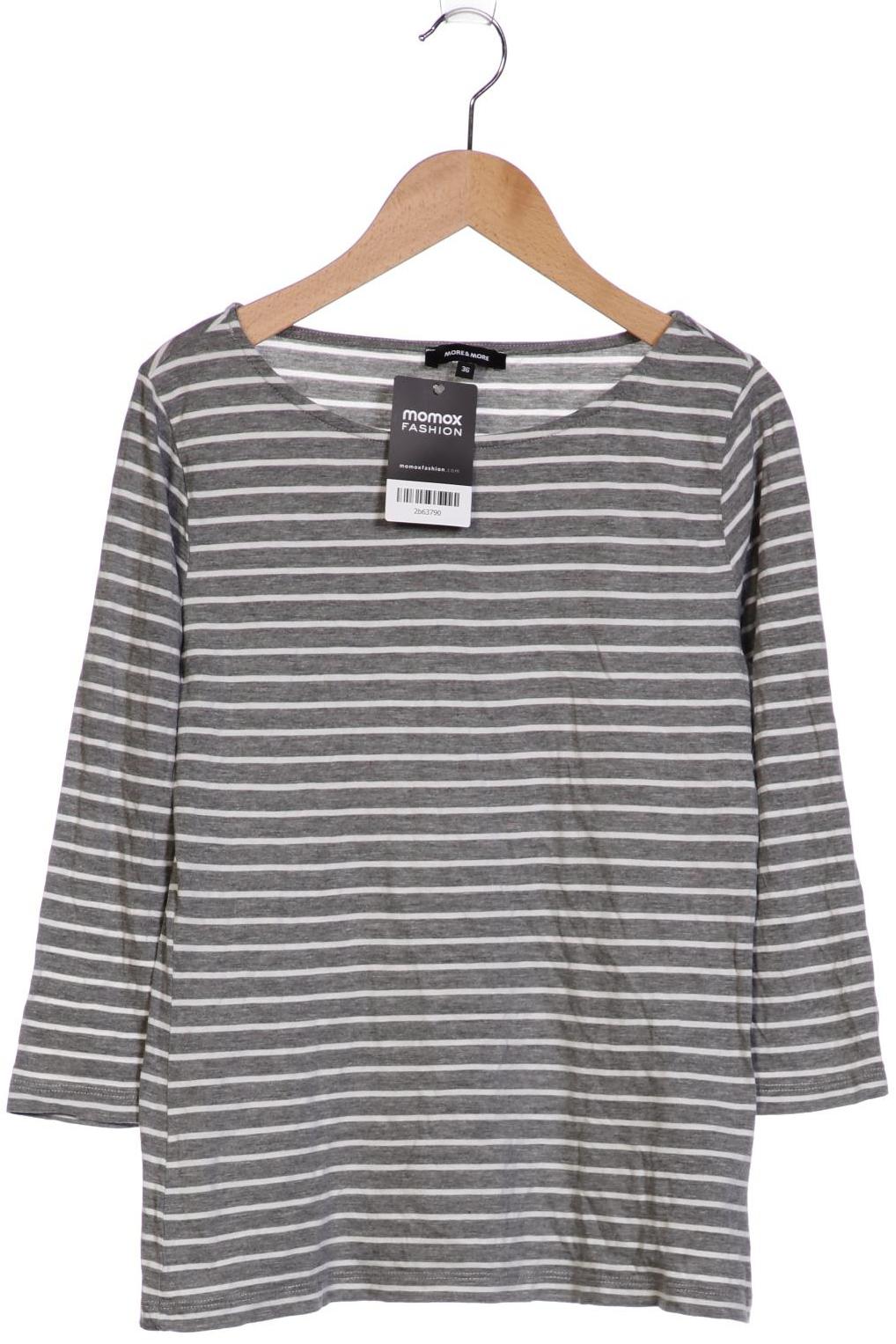 

More & More Damen Langarmshirt, grau
