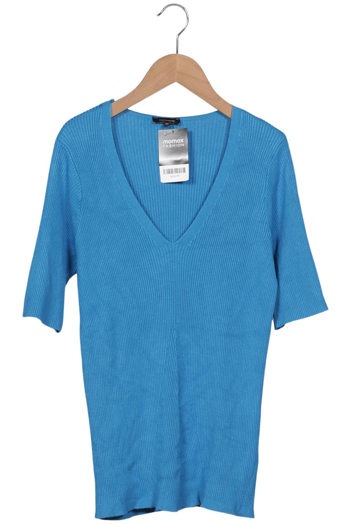 

More & More Damen Pullover, blau, Gr. 40
