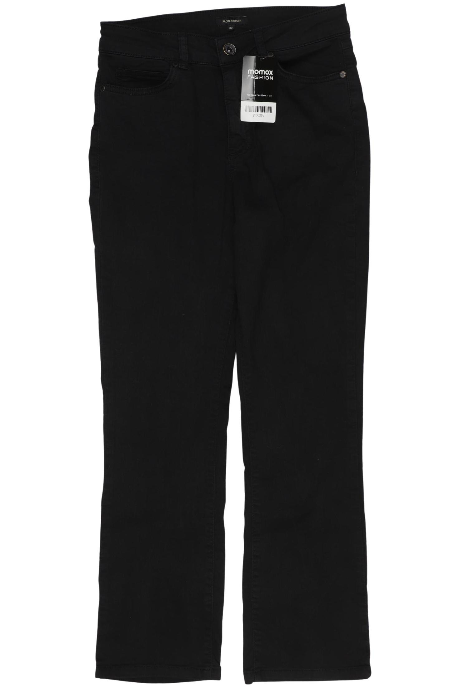

More & More Damen Jeans, schwarz, Gr. 32