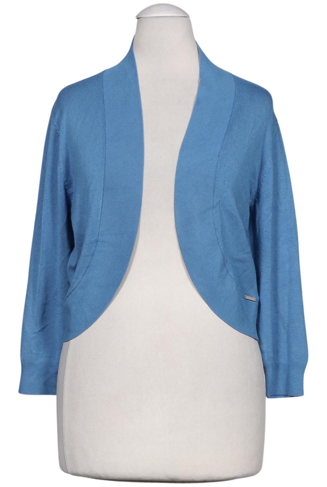 

More & More Damen Strickjacke, hellblau, Gr. 34