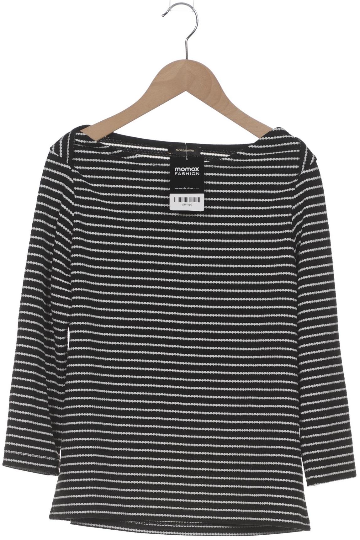 

More & More Damen Langarmshirt, schwarz, Gr. 36