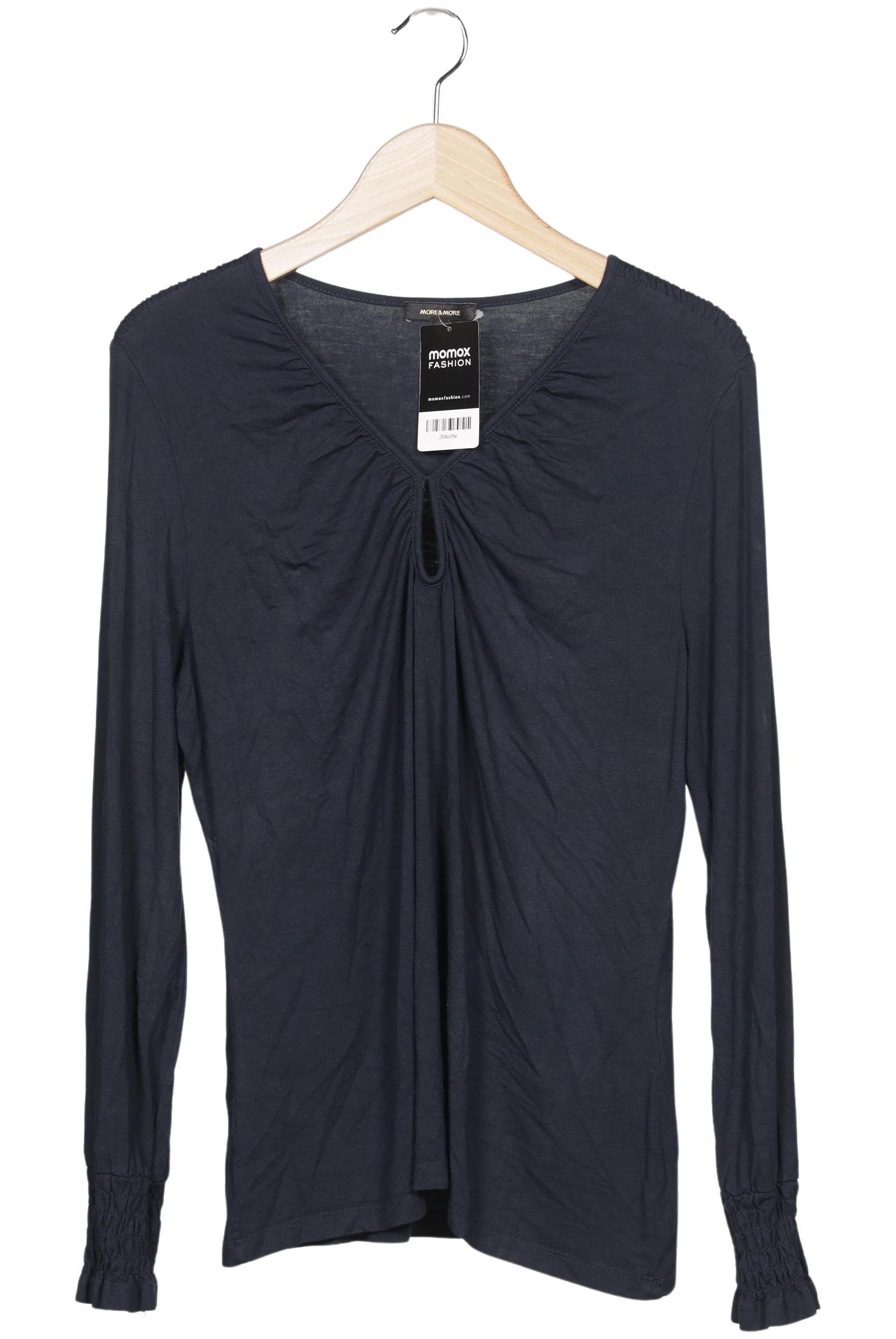 

More & More Damen Langarmshirt, marineblau, Gr. 44