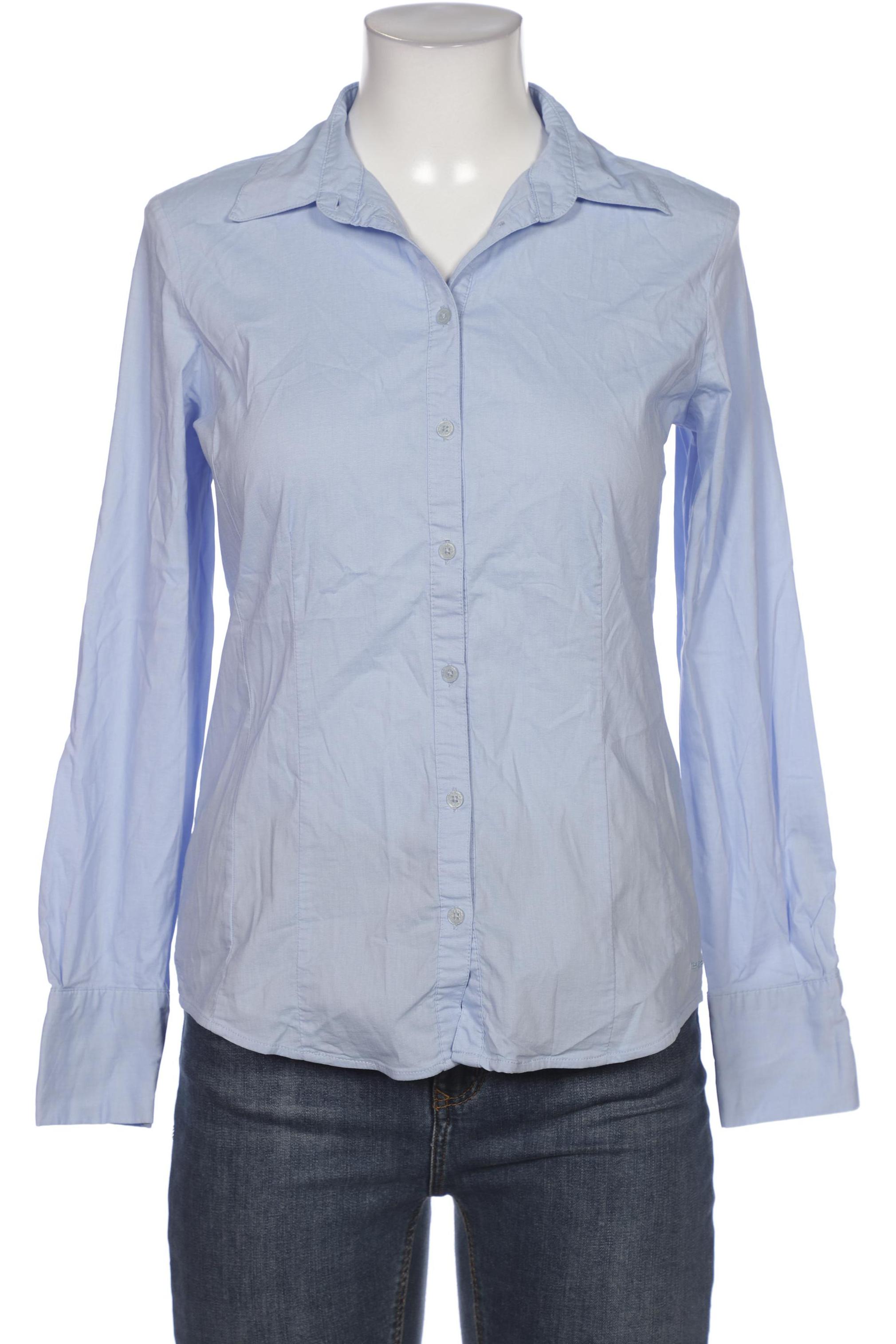 

More & More Damen Bluse, blau, Gr. 38