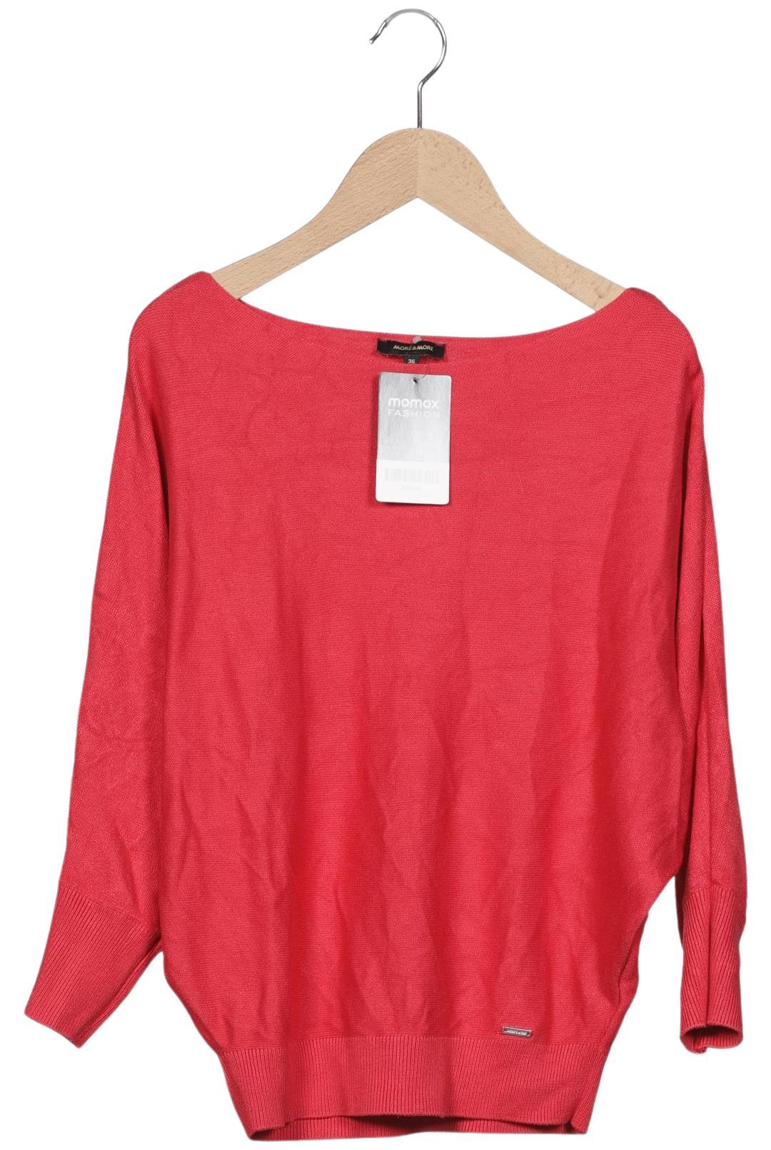 

More & More Damen Pullover, rot, Gr. 36