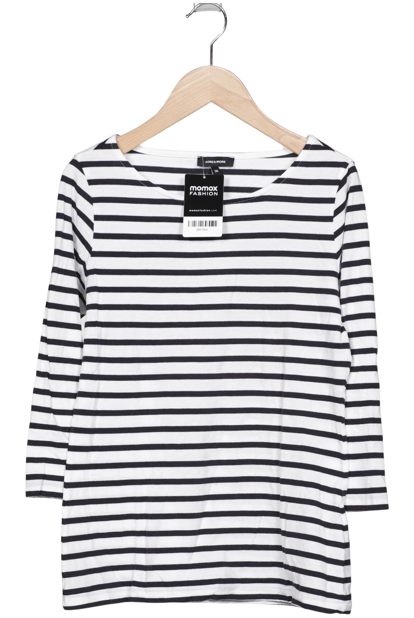 

More & More Damen Langarmshirt, schwarz, Gr. 36