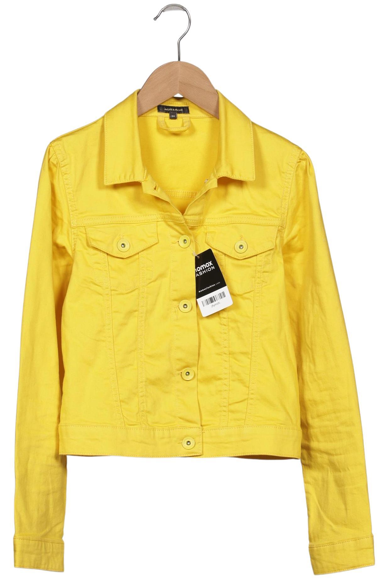 

More & More Damen Jacke, gelb, Gr. 34